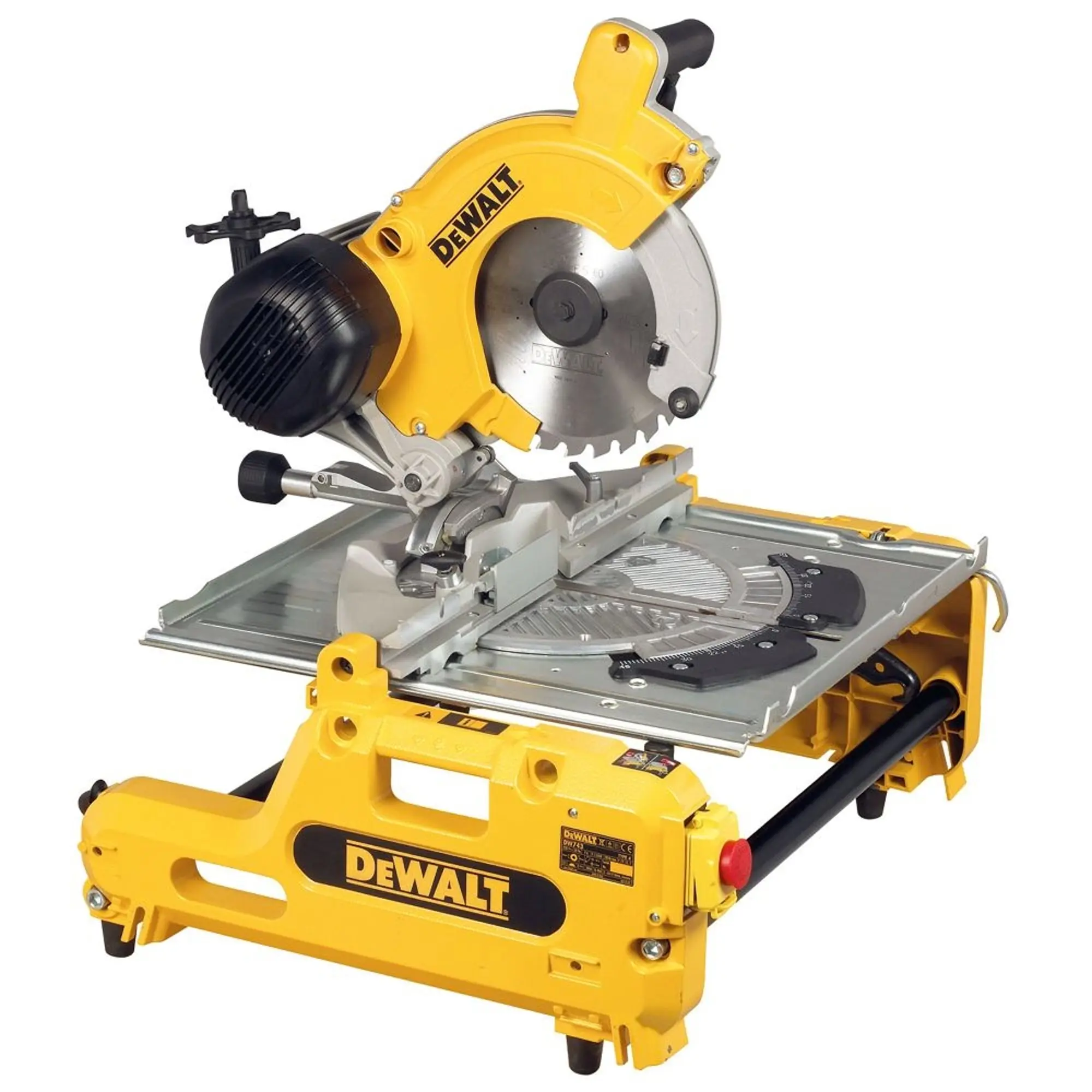 Пила торцовочная комбинированная сетевая Dewalt DW743K, 2000 Вт ️ ...