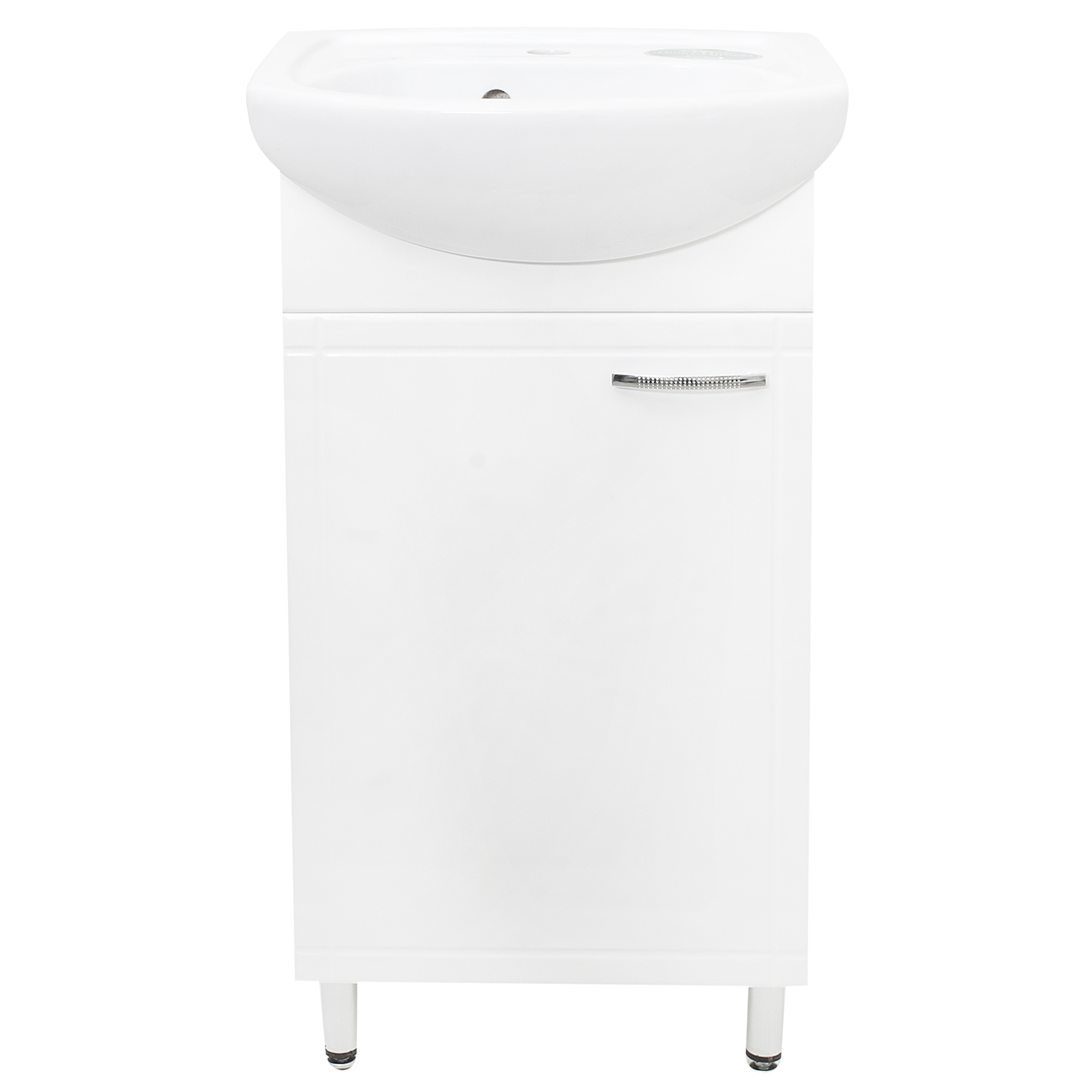 Изображение товара Тумба под раковину напольная «Рома» 45 см цвет белый