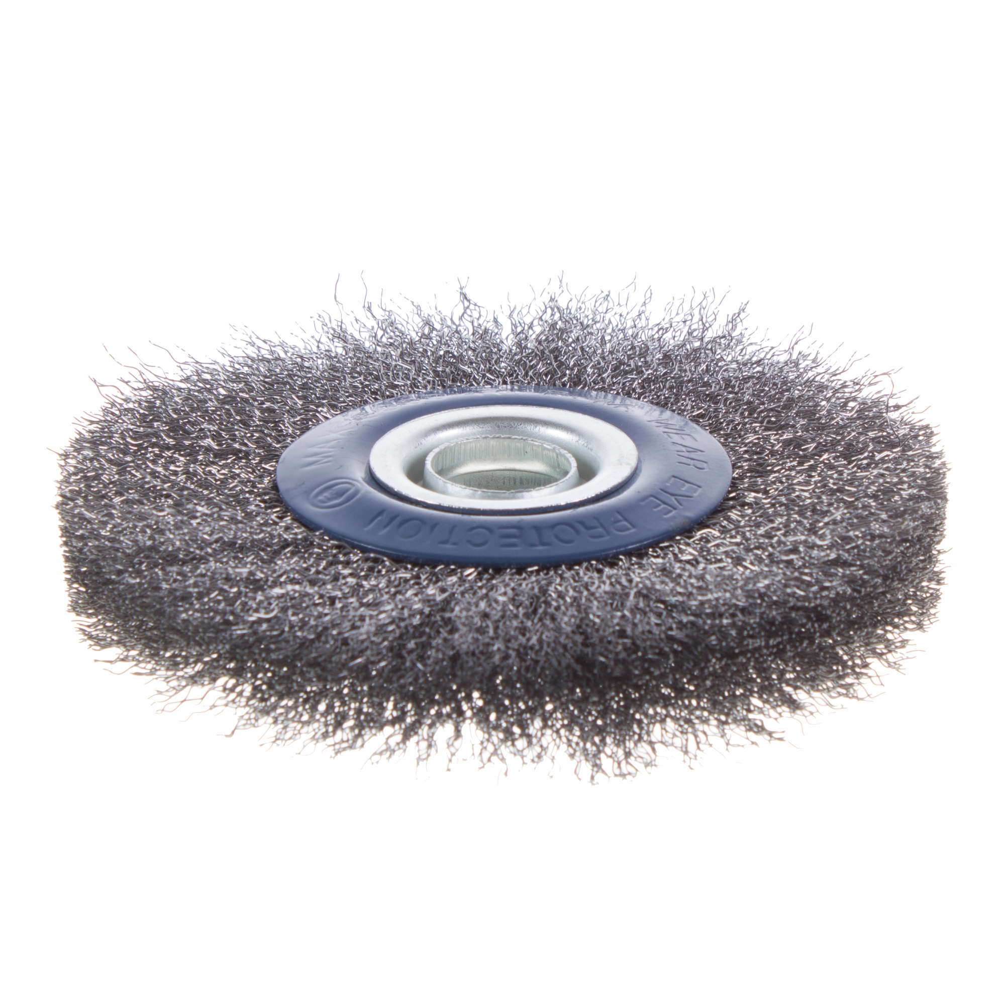 Изображение товара Дисковая металлическая щётка для точила Dexer 125 мм для шлифовки и очистки