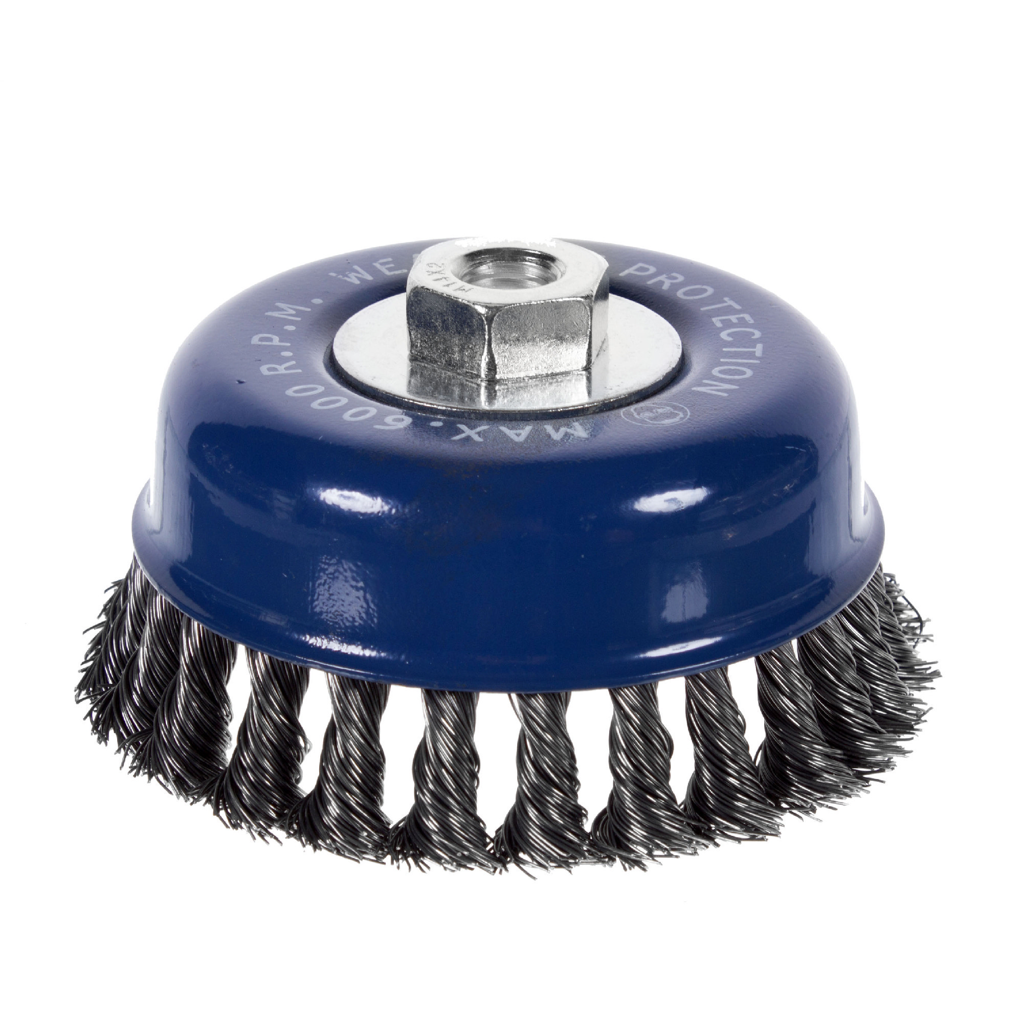 Изображение товара Щетка для УШМ чашечная из крученой проволоки Dexter 125 мм