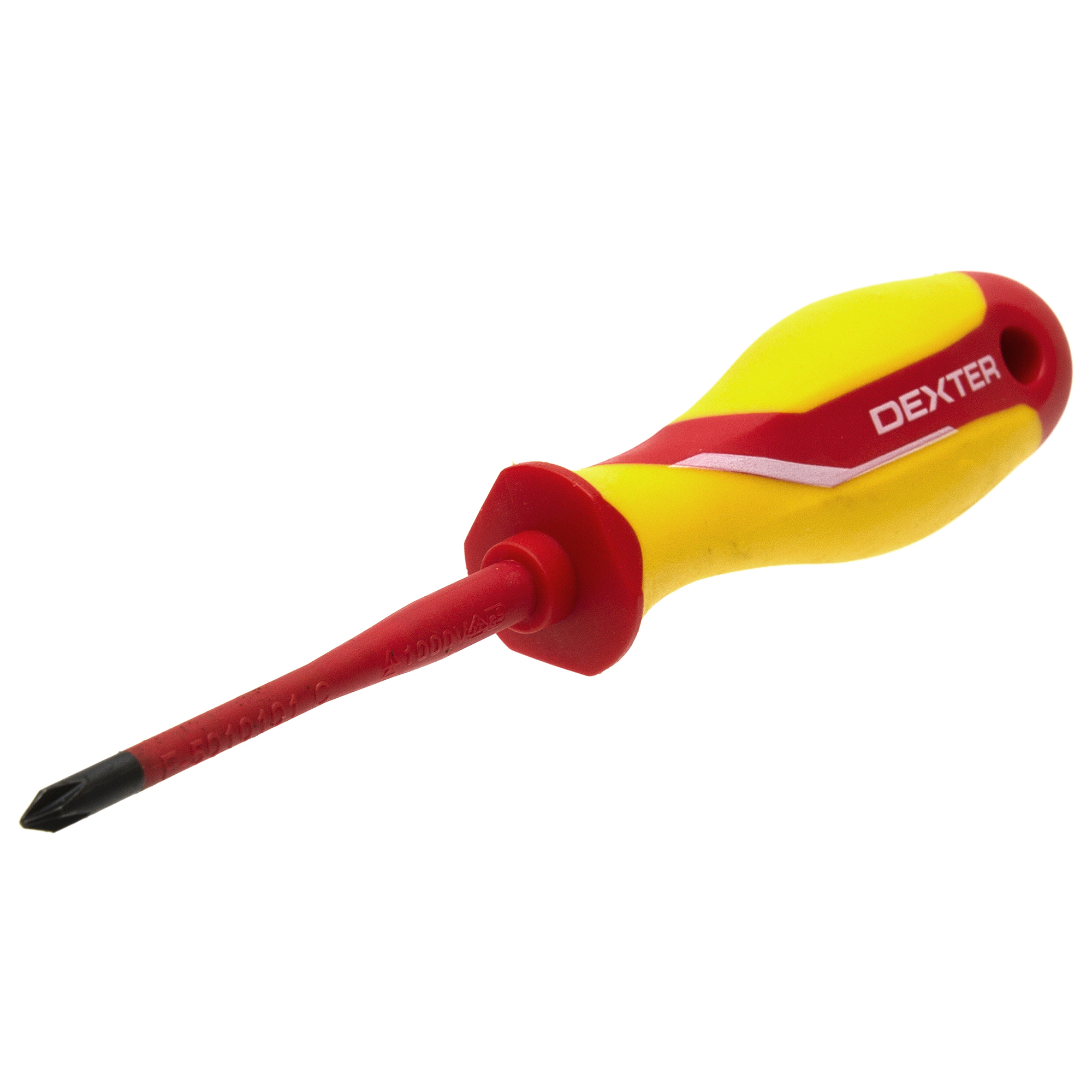 Изображение товара Отвёртка диэлектрическая крестовая Dexter PH1x80 мм