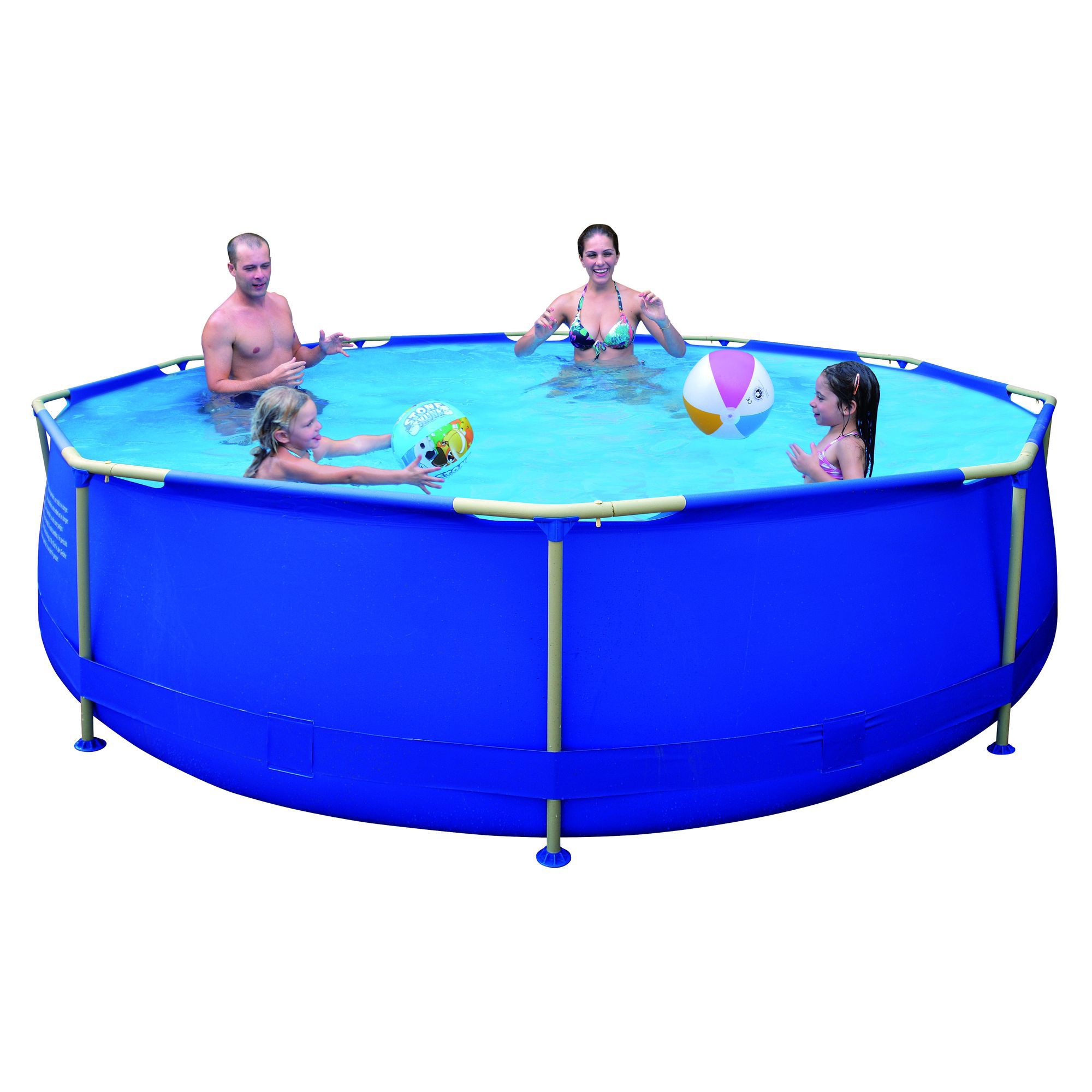 Изображение товара Бассейн каркасный 360x122 см, лестница и насос в комплекте