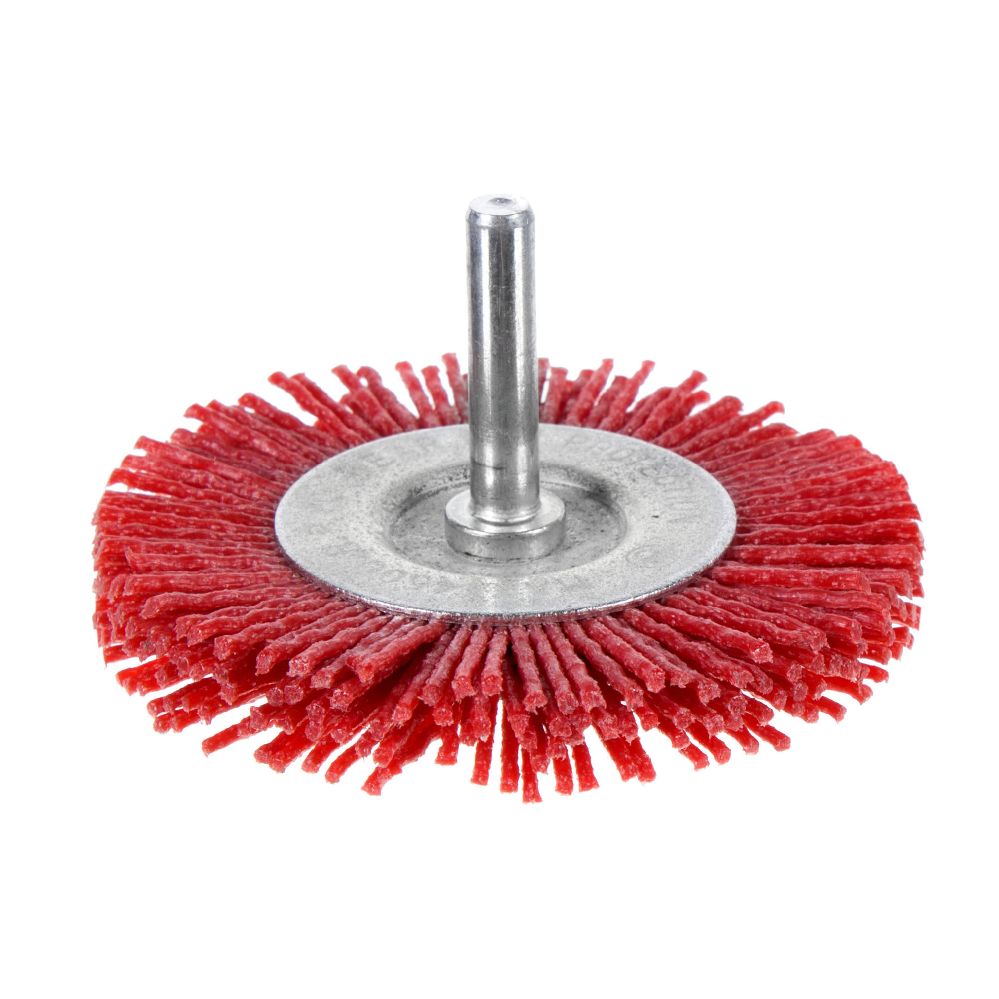 Изображение товара Щетка для дрели дисковая Dexter 75 мм нейлоновая для металла дерева пластика