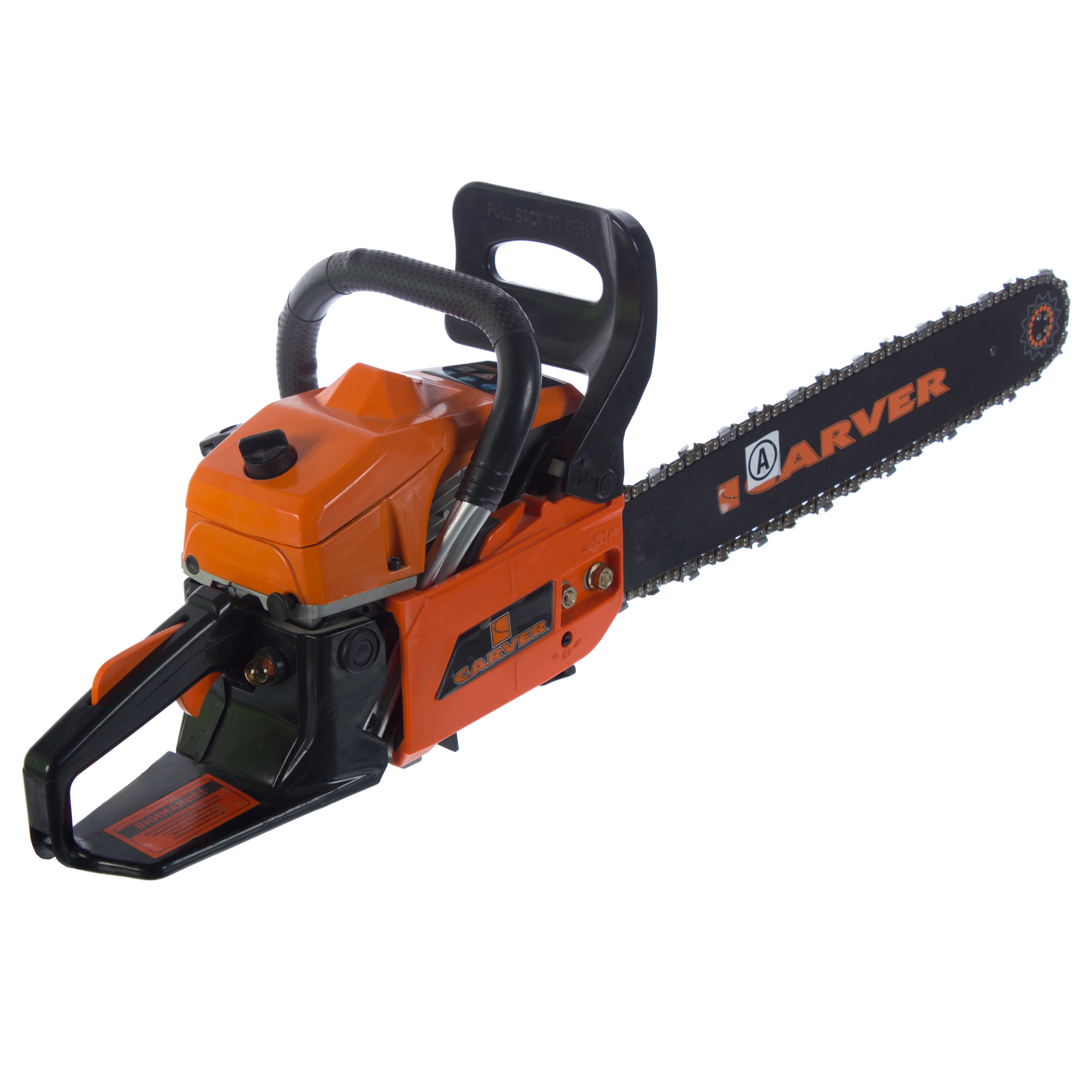 Изображение товара Пила бензиновая цепная Carver RSG-52-20K 50 см мощная и безопасная