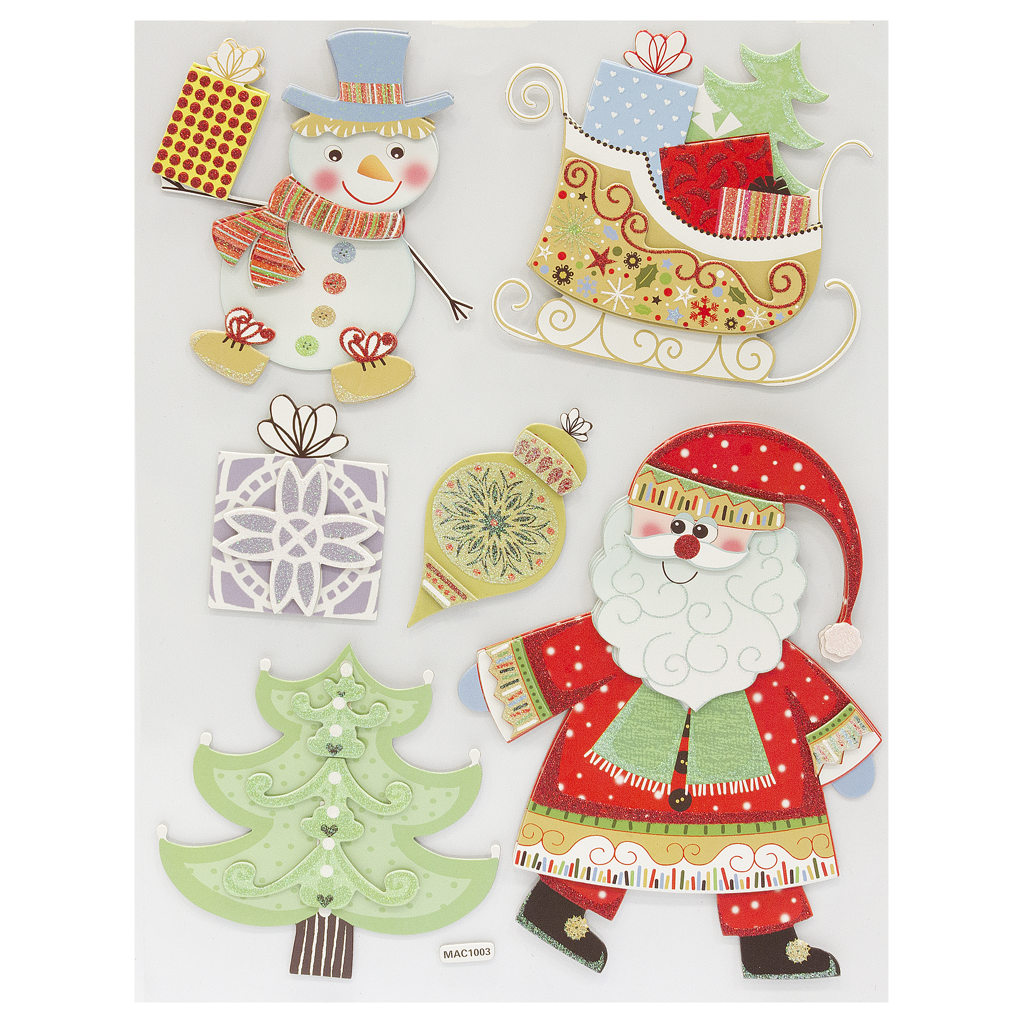 Изображение товара Наклейки 3D «Новогодние»