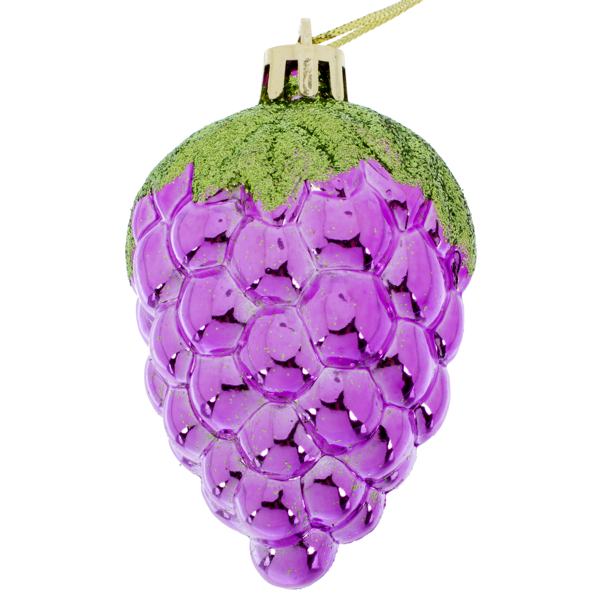 Изображение товара Набор елочных шаров Шишки 6 см 6 шт яркое праздничное украшение