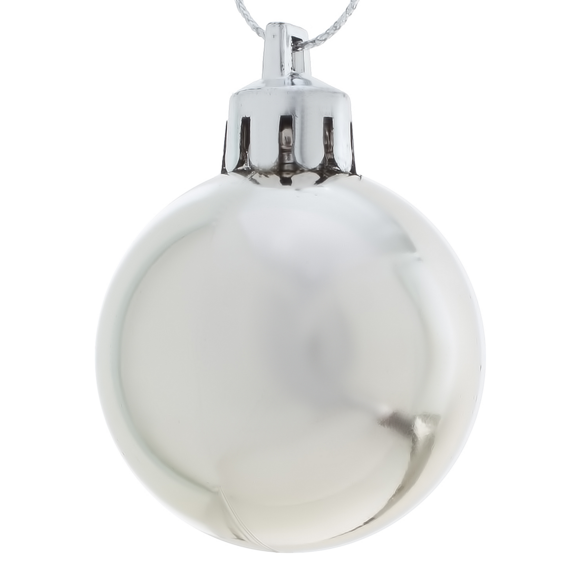 Изображение товара Набор ёлочных шаров, 4 см, 16 шт, в тубе, цвет шампань