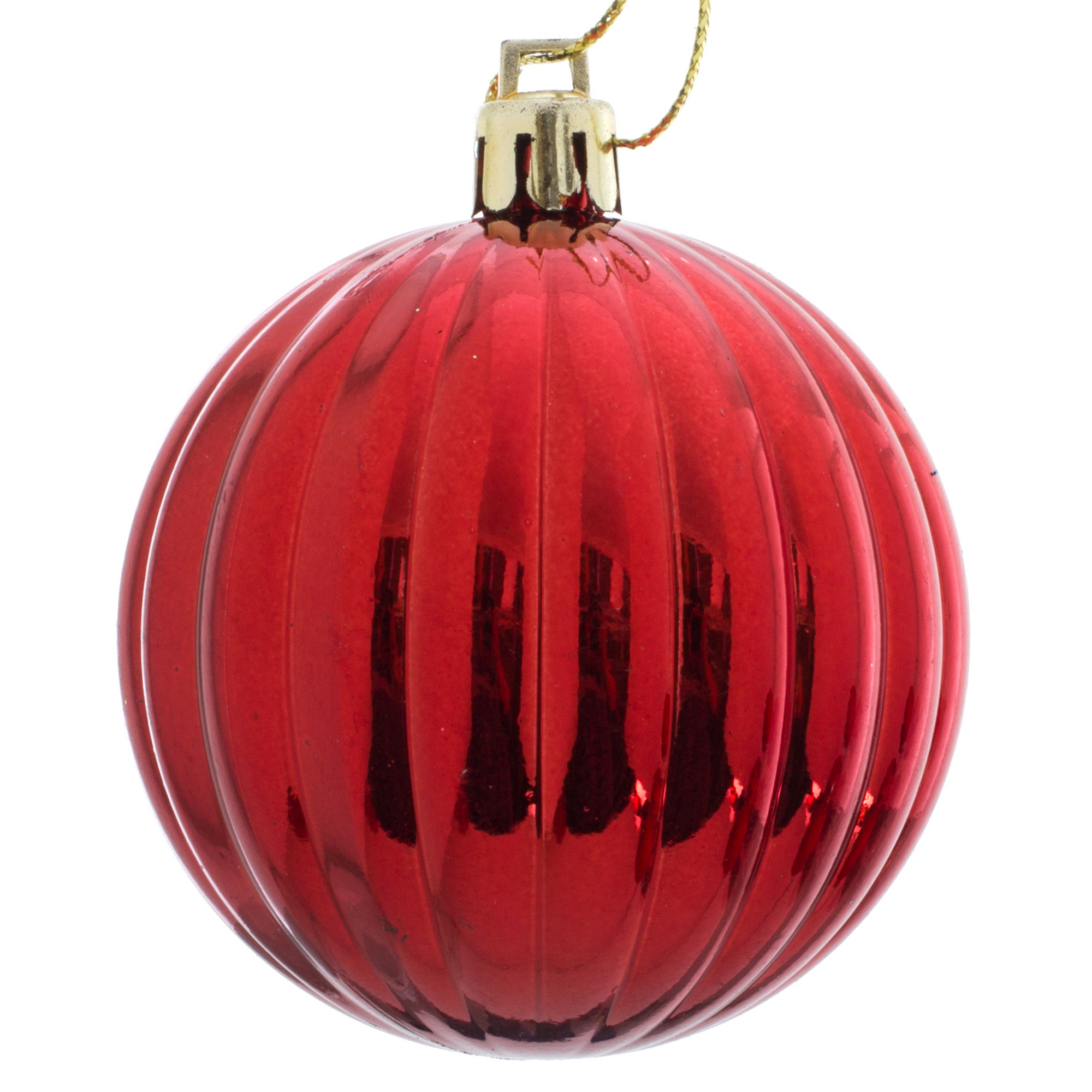 Изображение товара Набор ёлочных шаров 5-8 см 36 шт пластиковых в тубе для новогоднего декора