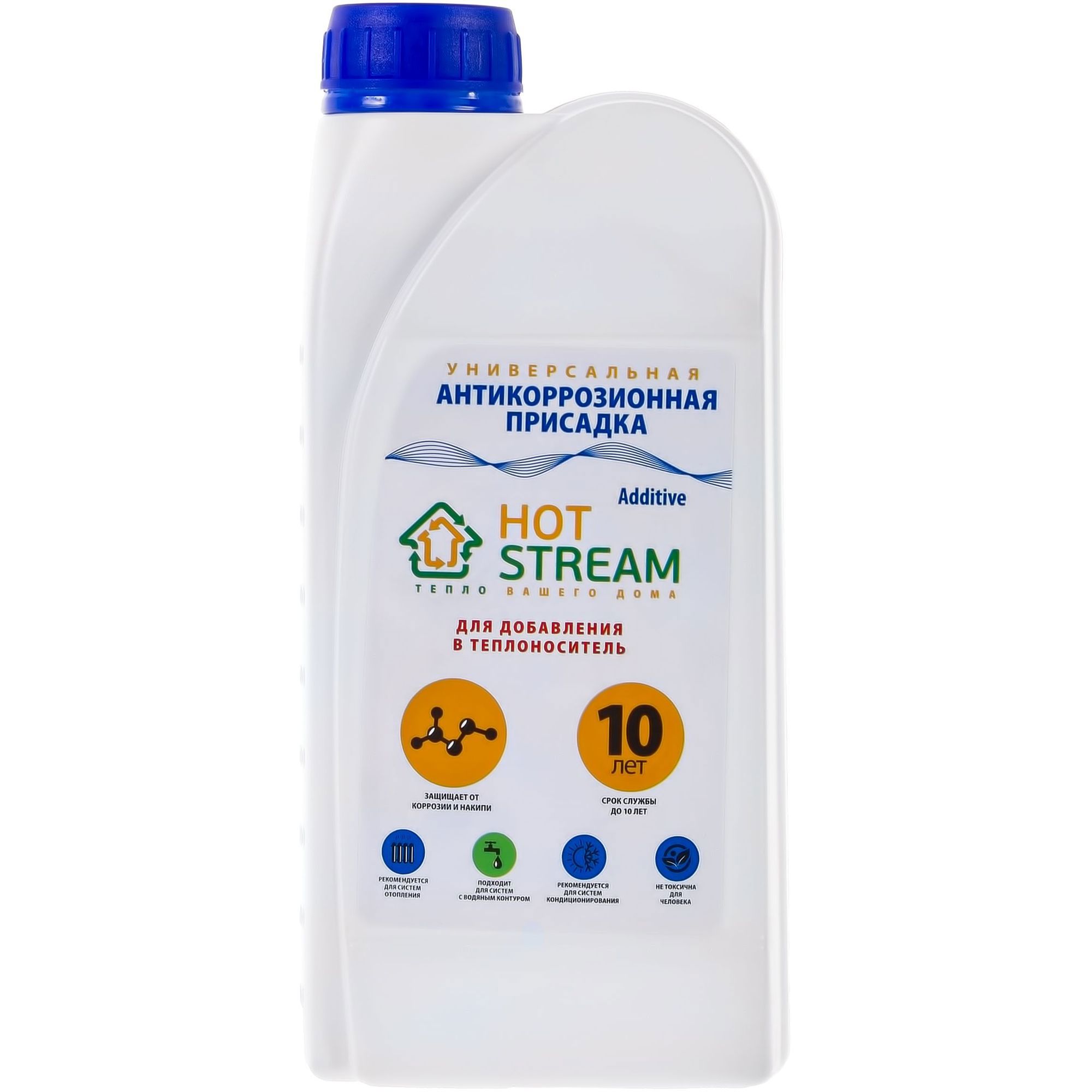 Изображение товара Антикоррозионная присадка Hot stream Additive HS-010901 1 л для систем отопления и кондиционировани