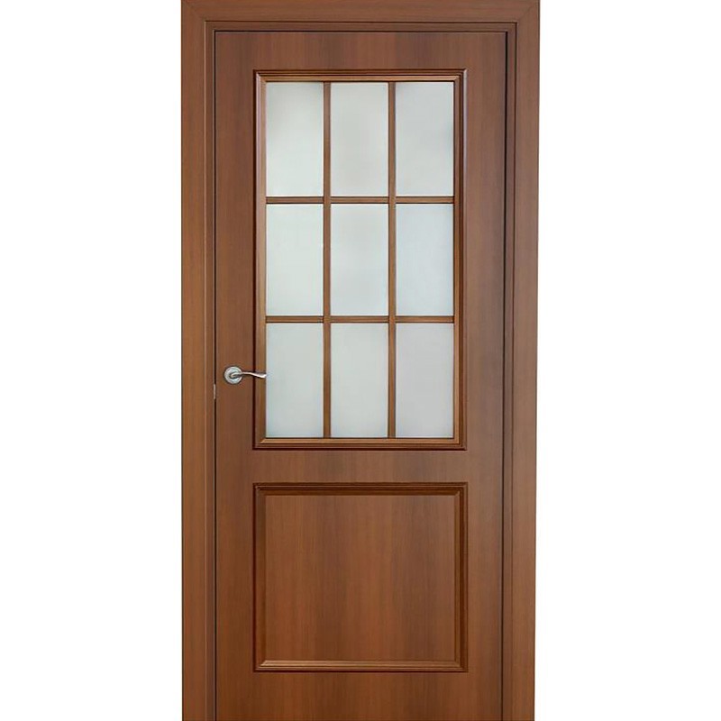 Изображение товара Дверь межкомнатная остеклённая Altro 90x200 см, ламинация, цвет орех