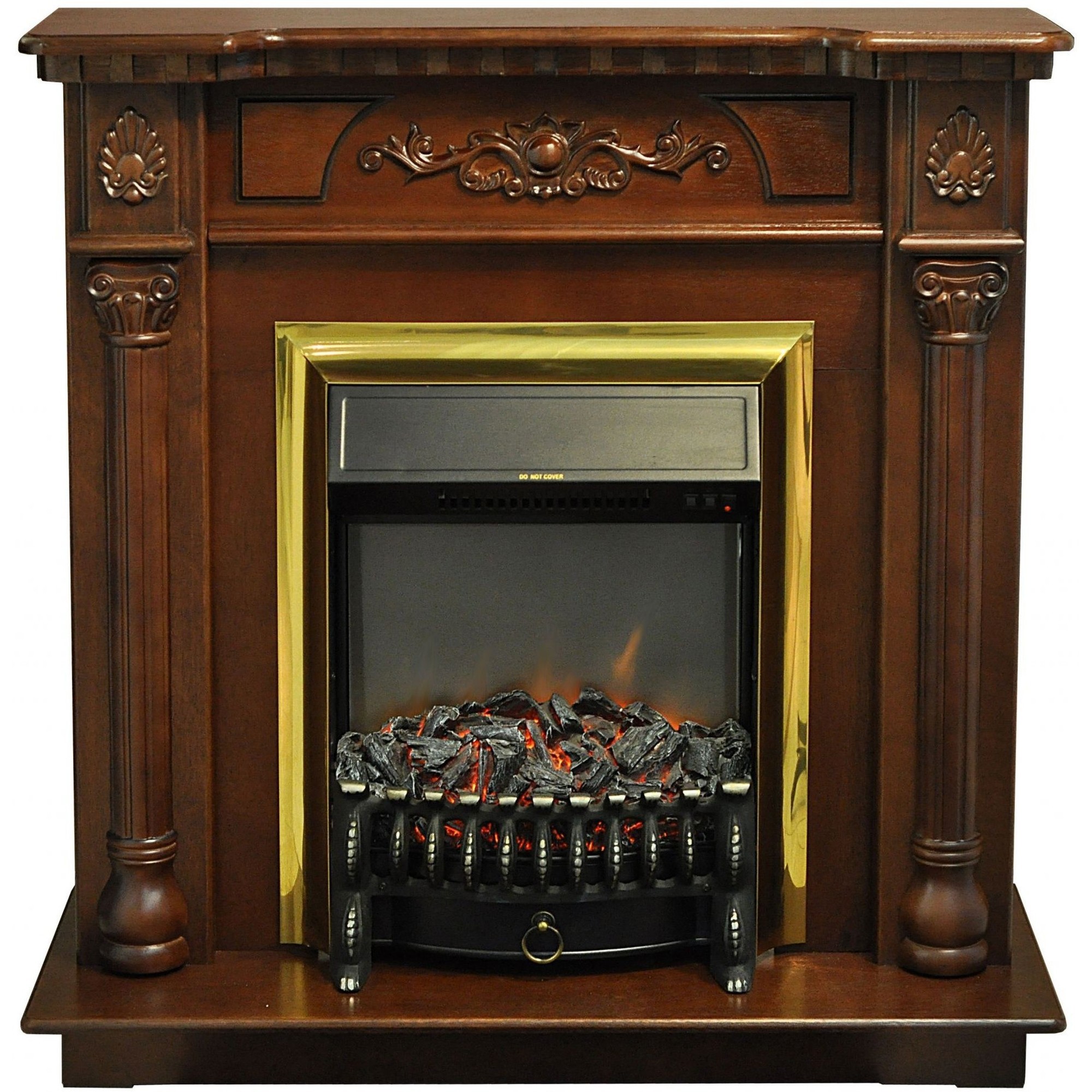 Изображение товара Обрамление Dacota для электрического очага белый или античный дуб