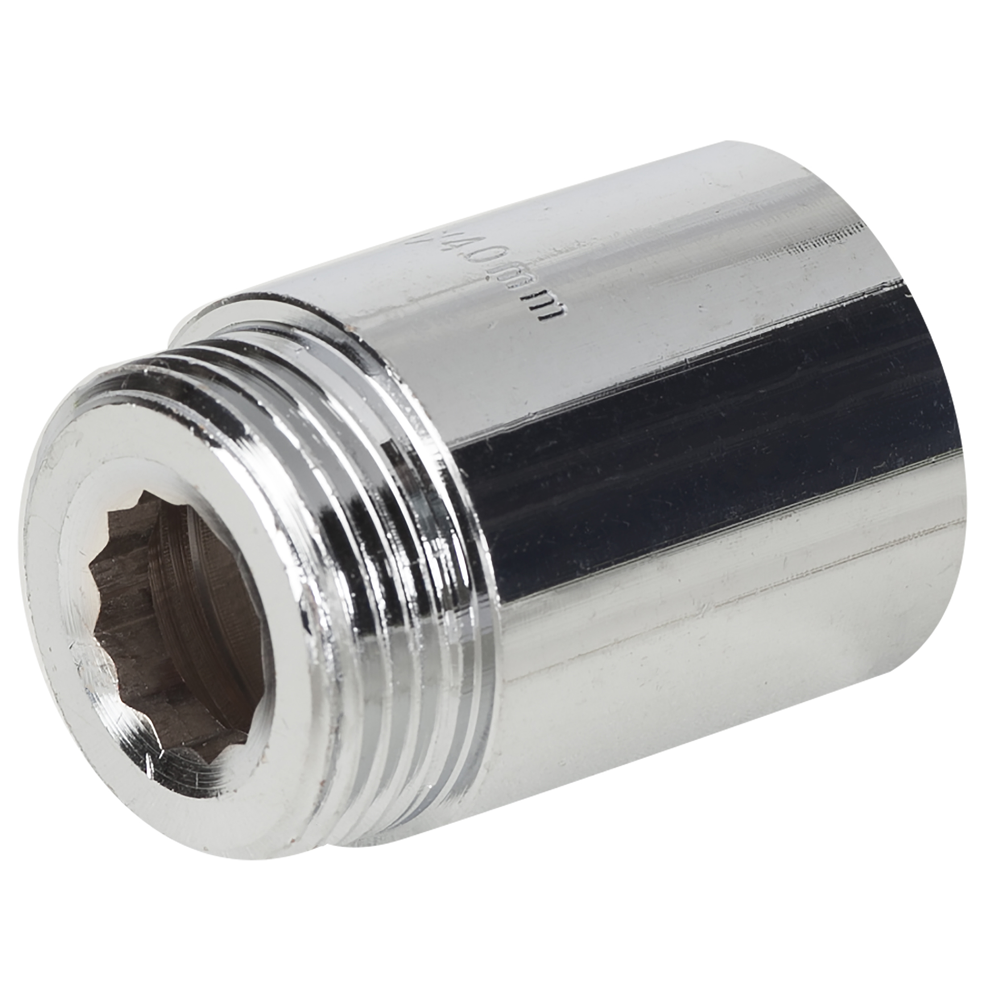 Изображение товара Удлинитель внутренний 1" диаметром 40 мм хромированный