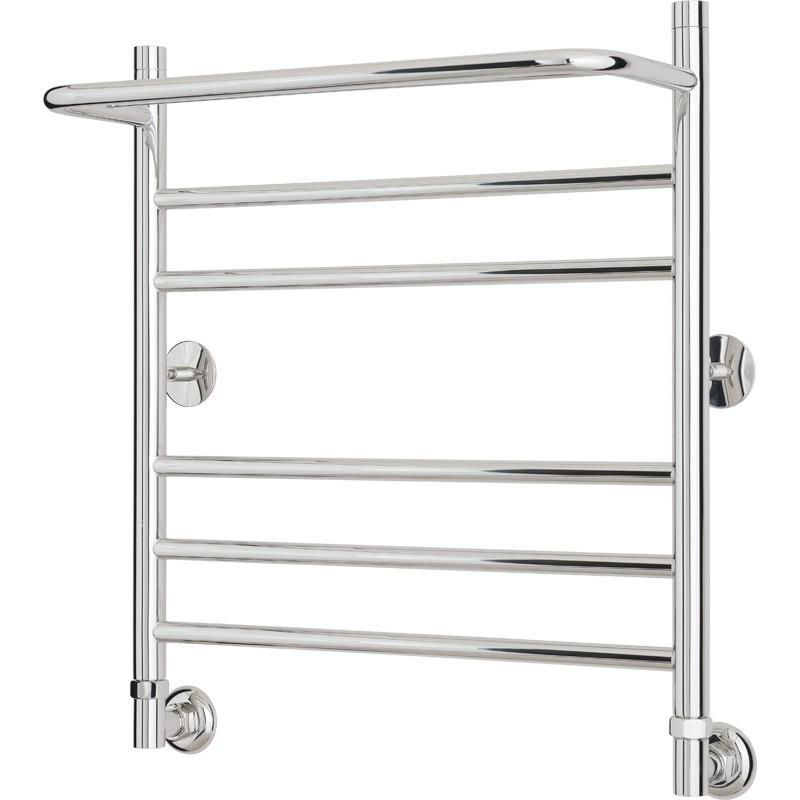 Изображение товара Водяной полотенцесушитель с полкой Сунержа ВПС-38 из нержавеющей стали 60 см