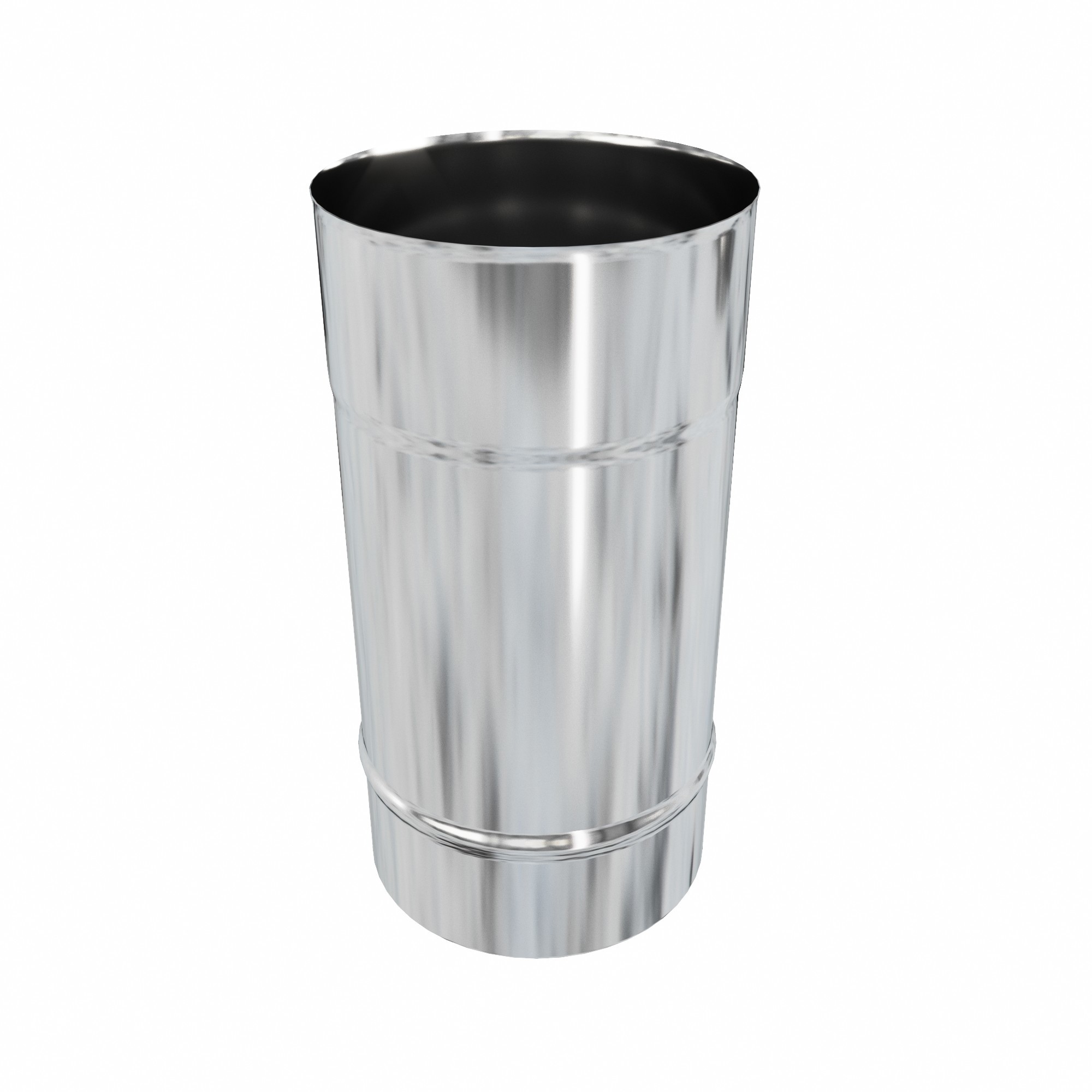 Изображение товара Труба для дымохода Коракс D120 0.25 м нержавеющая сталь Россия