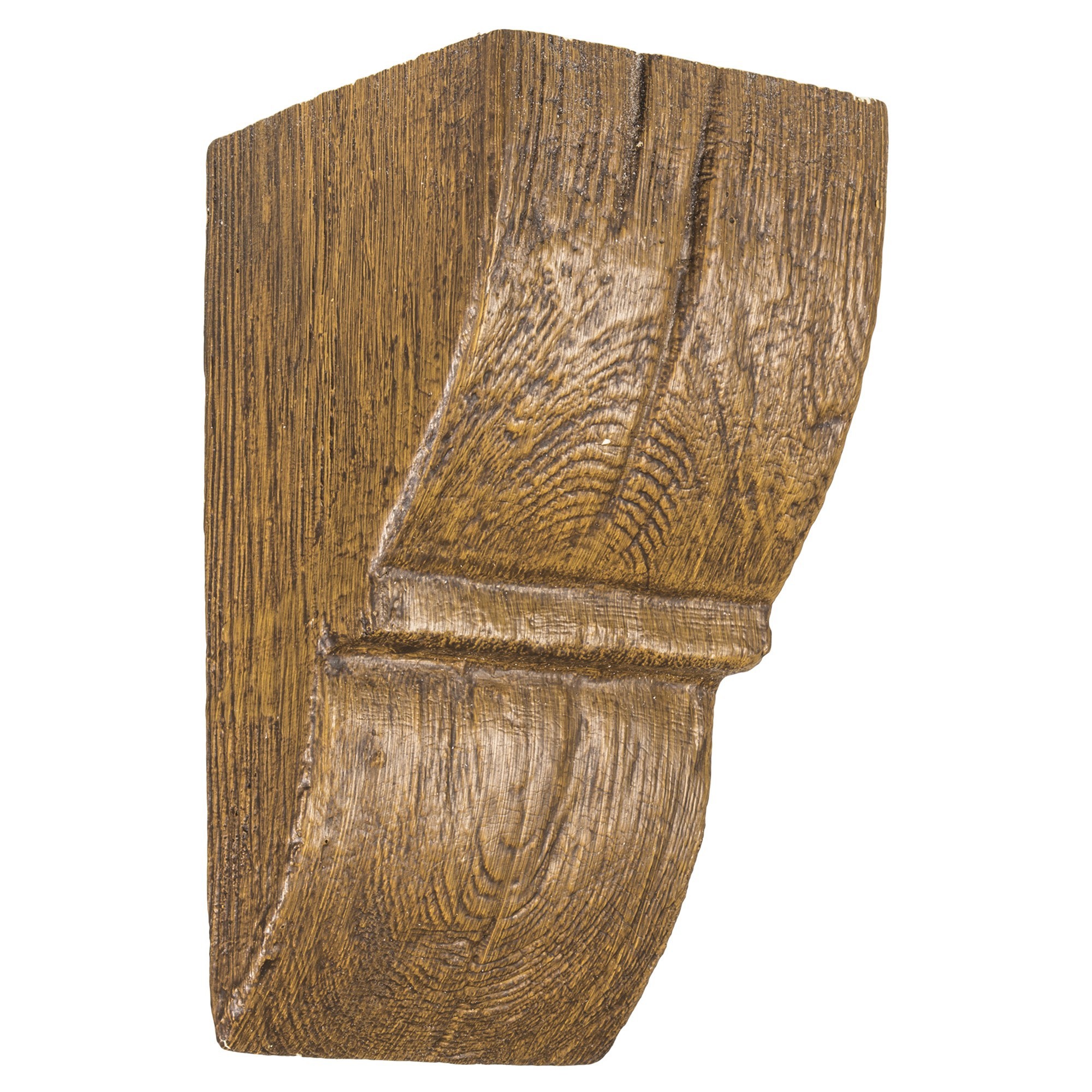 Изображение товара Консоль для балки Рустик 150 мм, цвет дуб тёмный