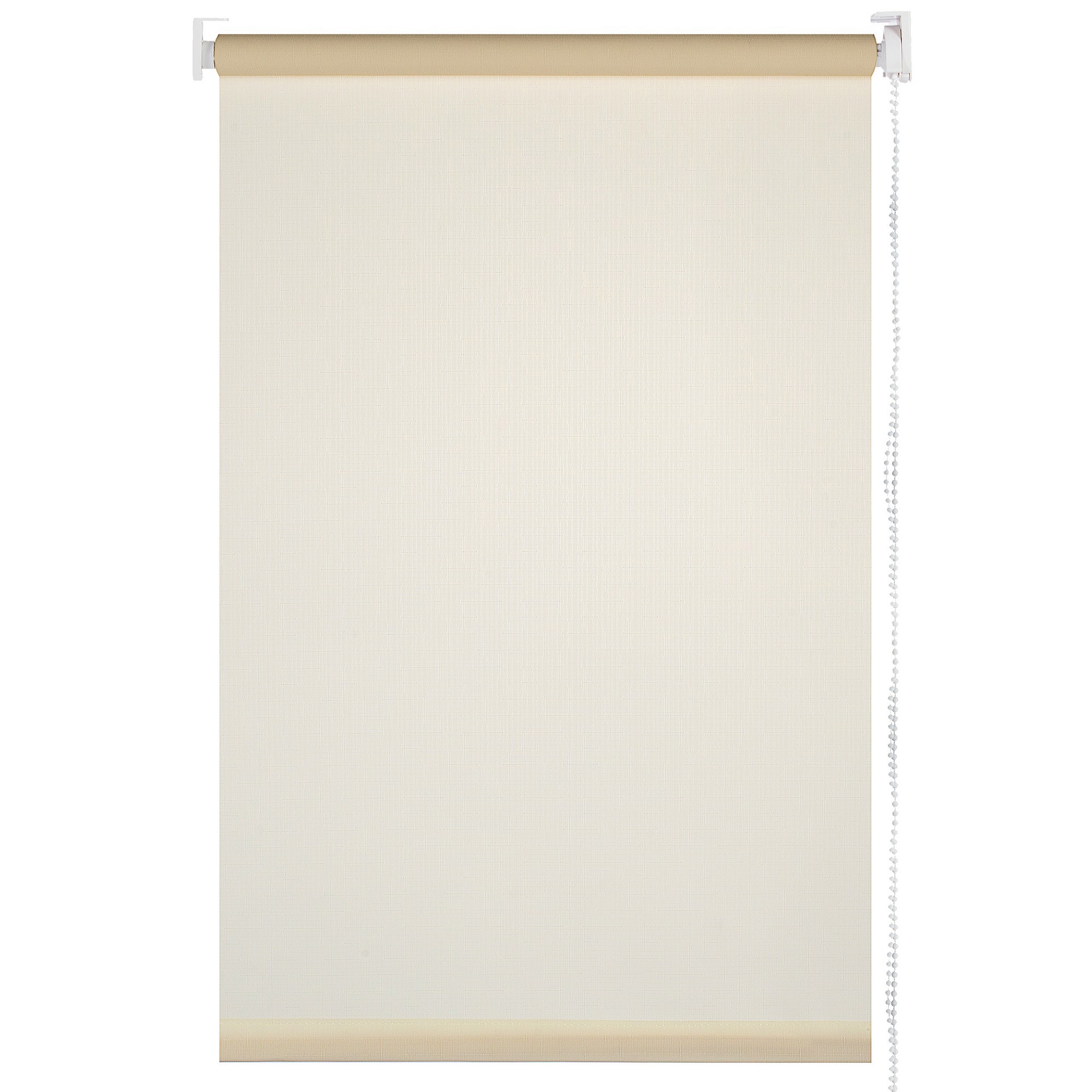 Изображение товара Рулонная штора Шантунг 80x250 см кремовая тканевая легкая светопропускающая