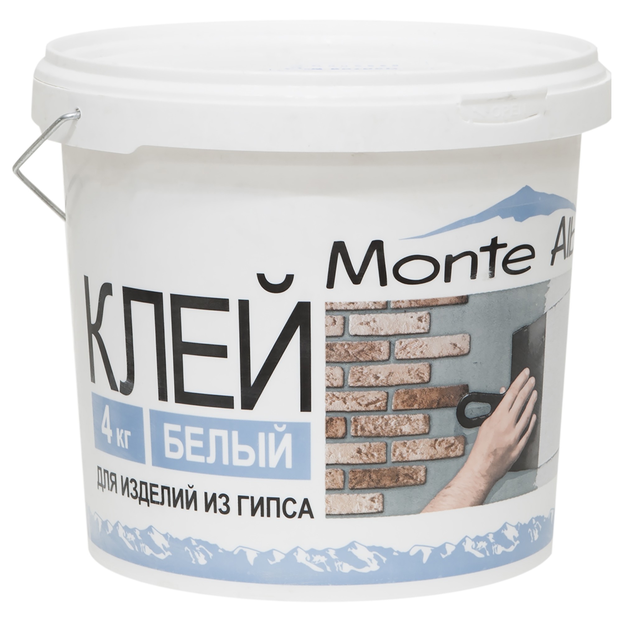 Изображение товара Клей гипсовый для плитки Monte Alba 4 кг