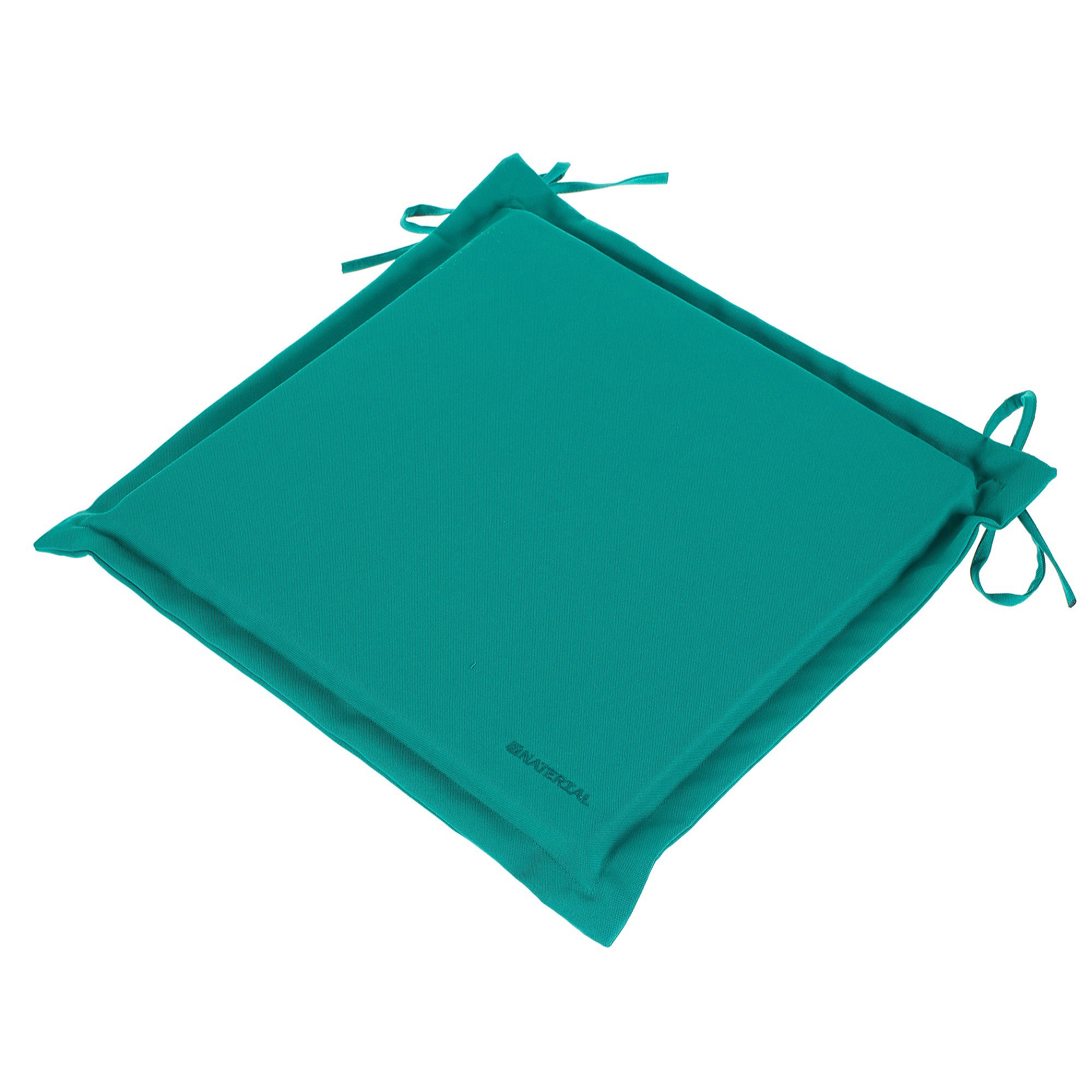 Изображение товара Подушка для стула голубая 43х43 см, полиэстер