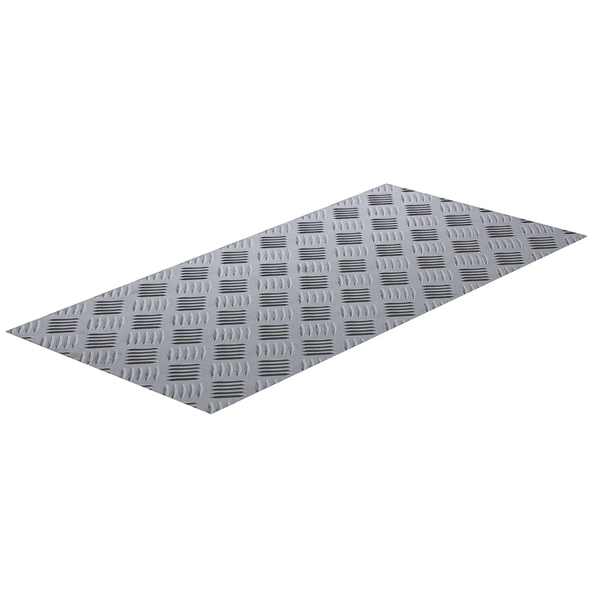 Лист рифленый квинтет АМг2 1.5x300x600 мм, алюминий