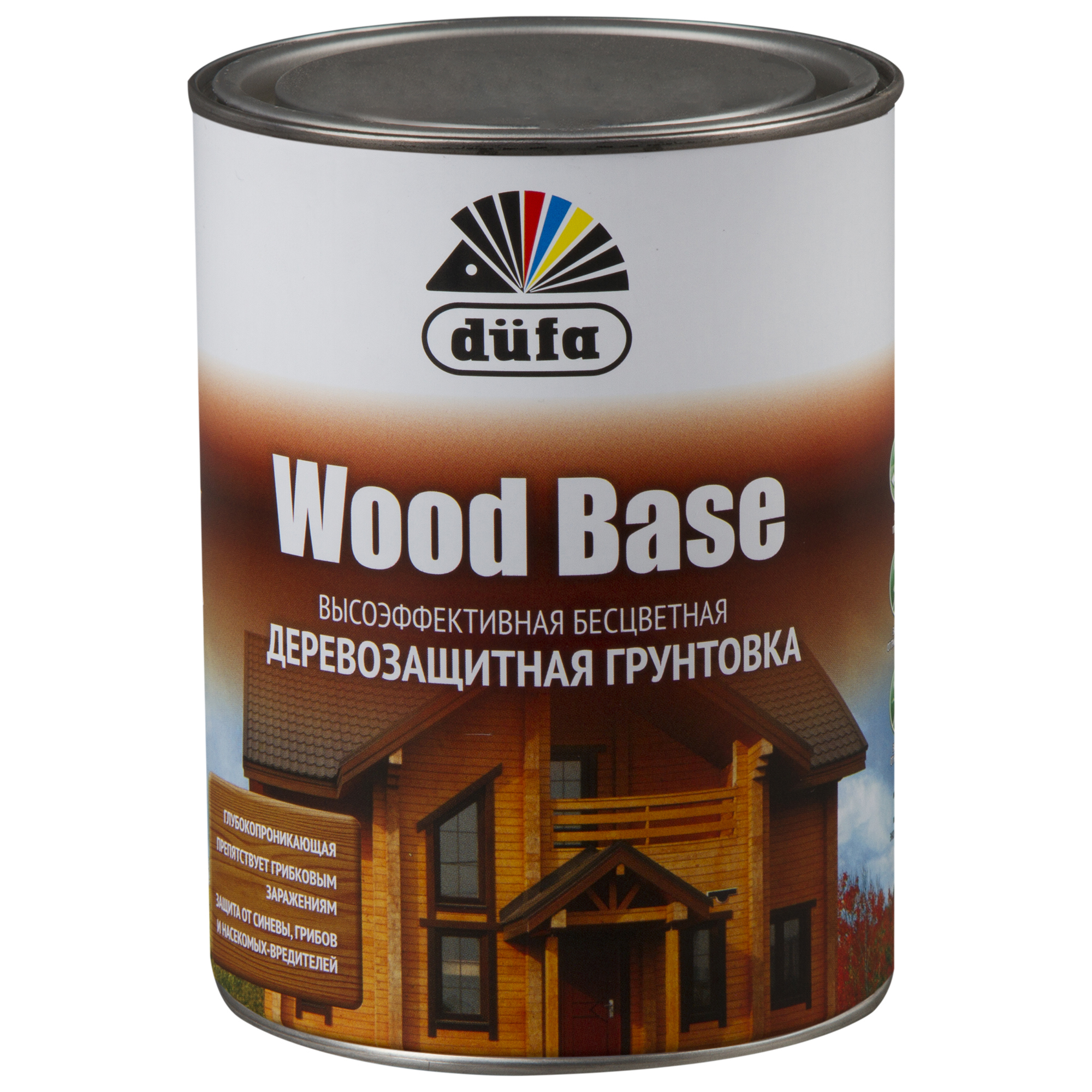 Изображение товара Грунтовка по дереву с биоцидом Wood Base 1 л бесцветная
