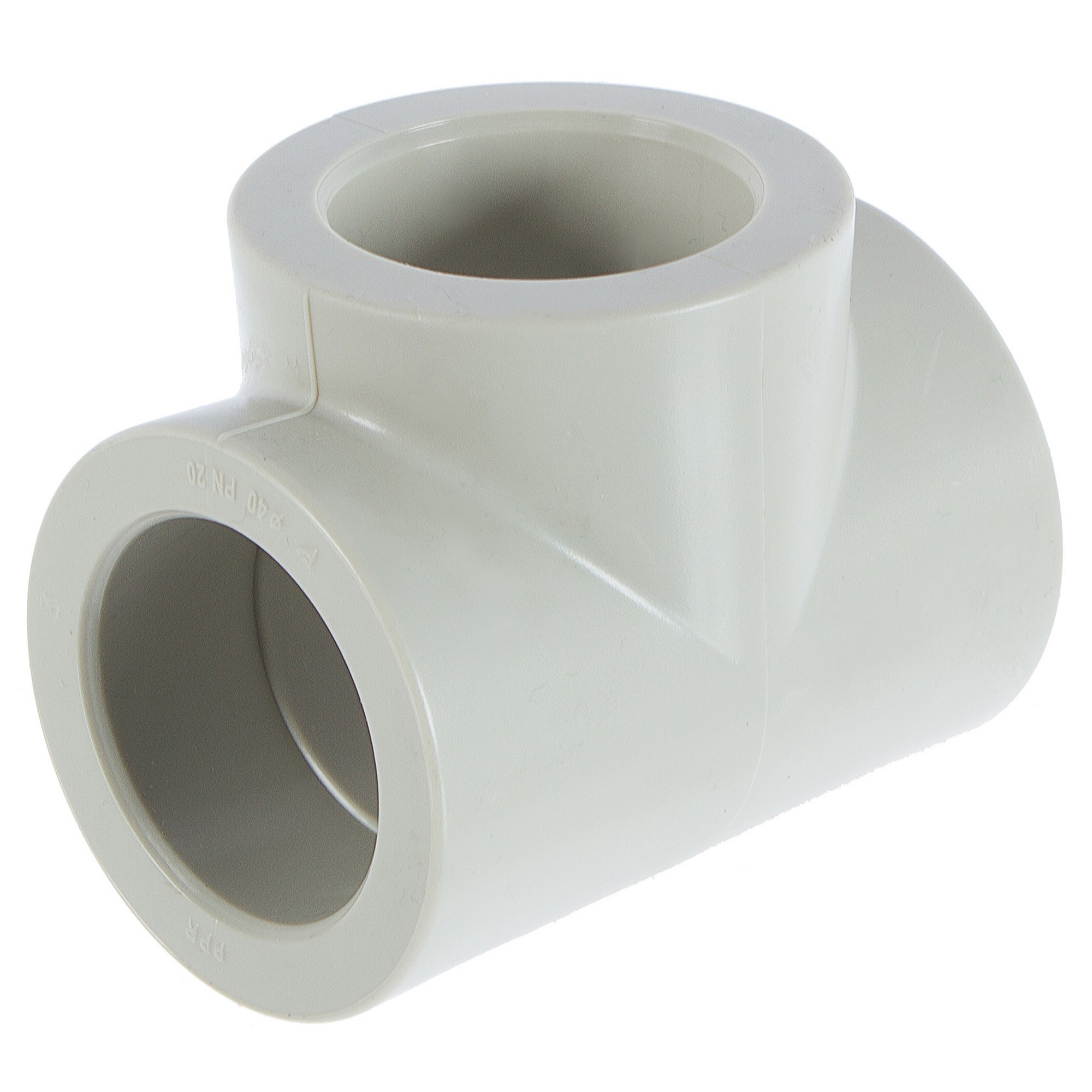 Тройник FV-Plast 40x40x40 мм полипропилен 208040 ️ купить по цене 153 ...