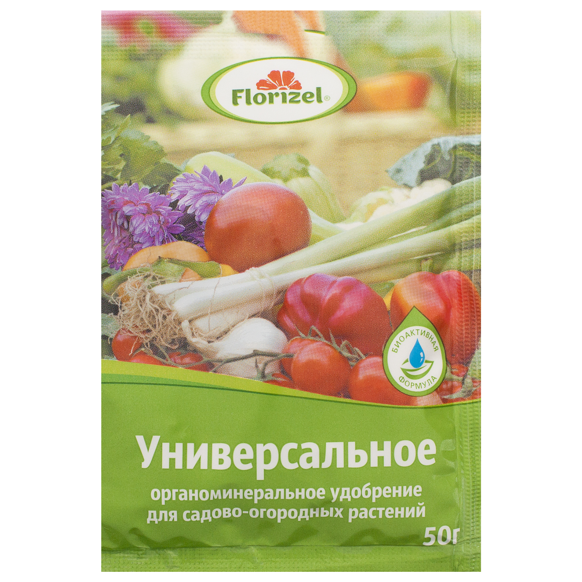 Изображение товара Удобрение Florizel для садовых растений универсальное 0.05 кг