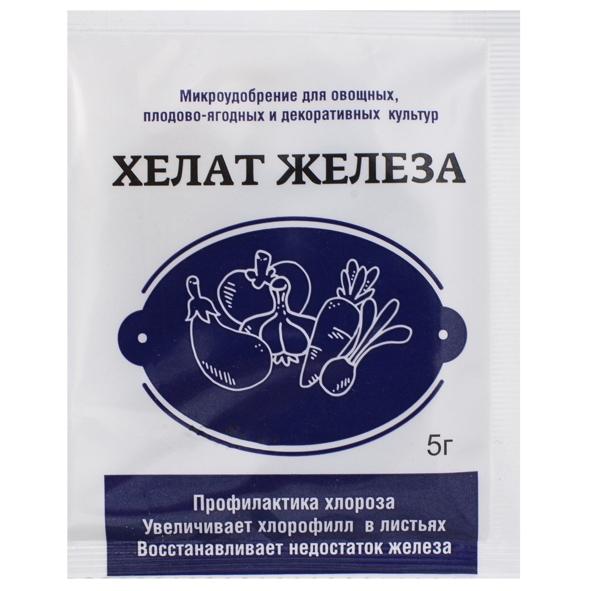Изображение товара Удобрение Хелат железа 0.005 кг