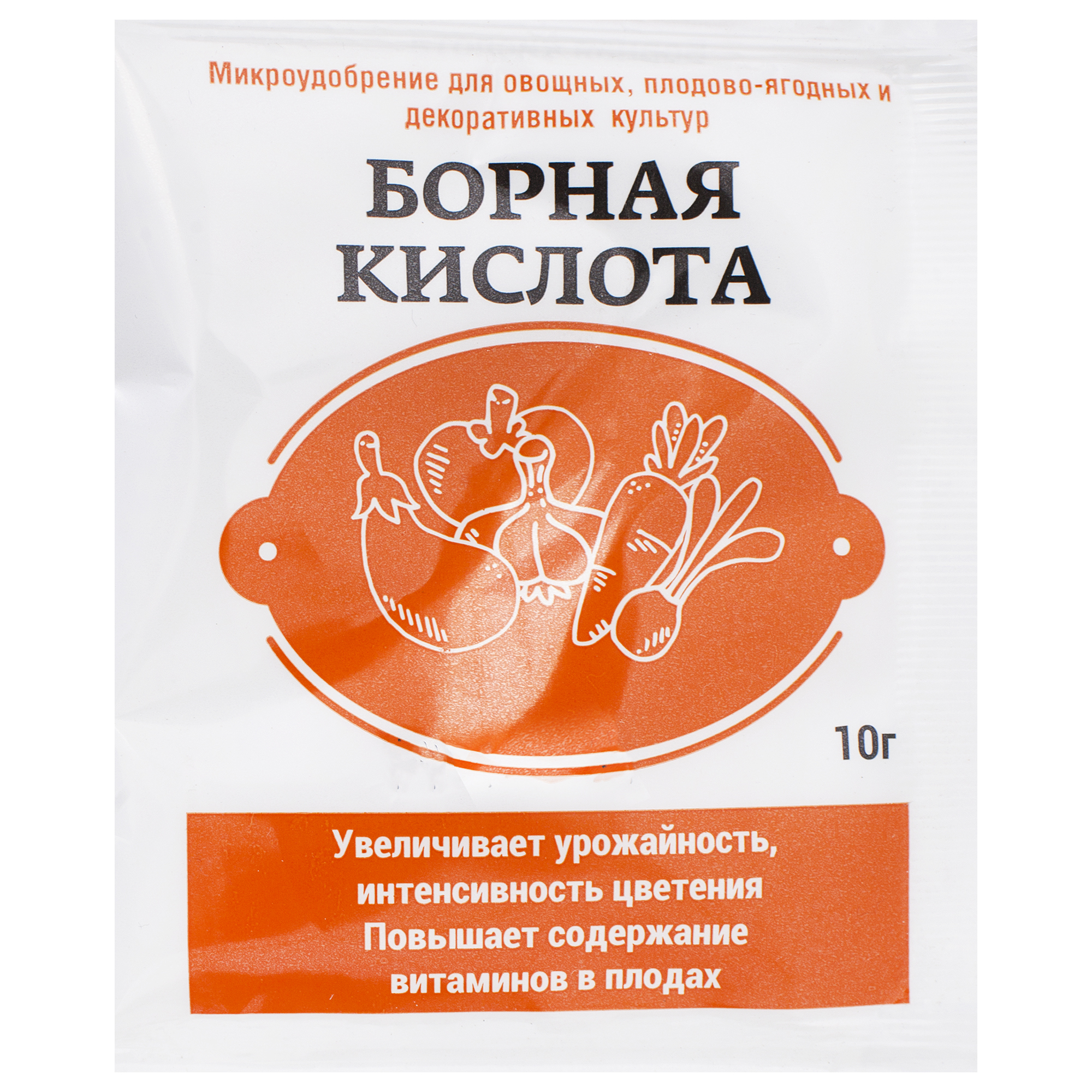 Изображение товара Удобрение Борная кислота 0.01 кг