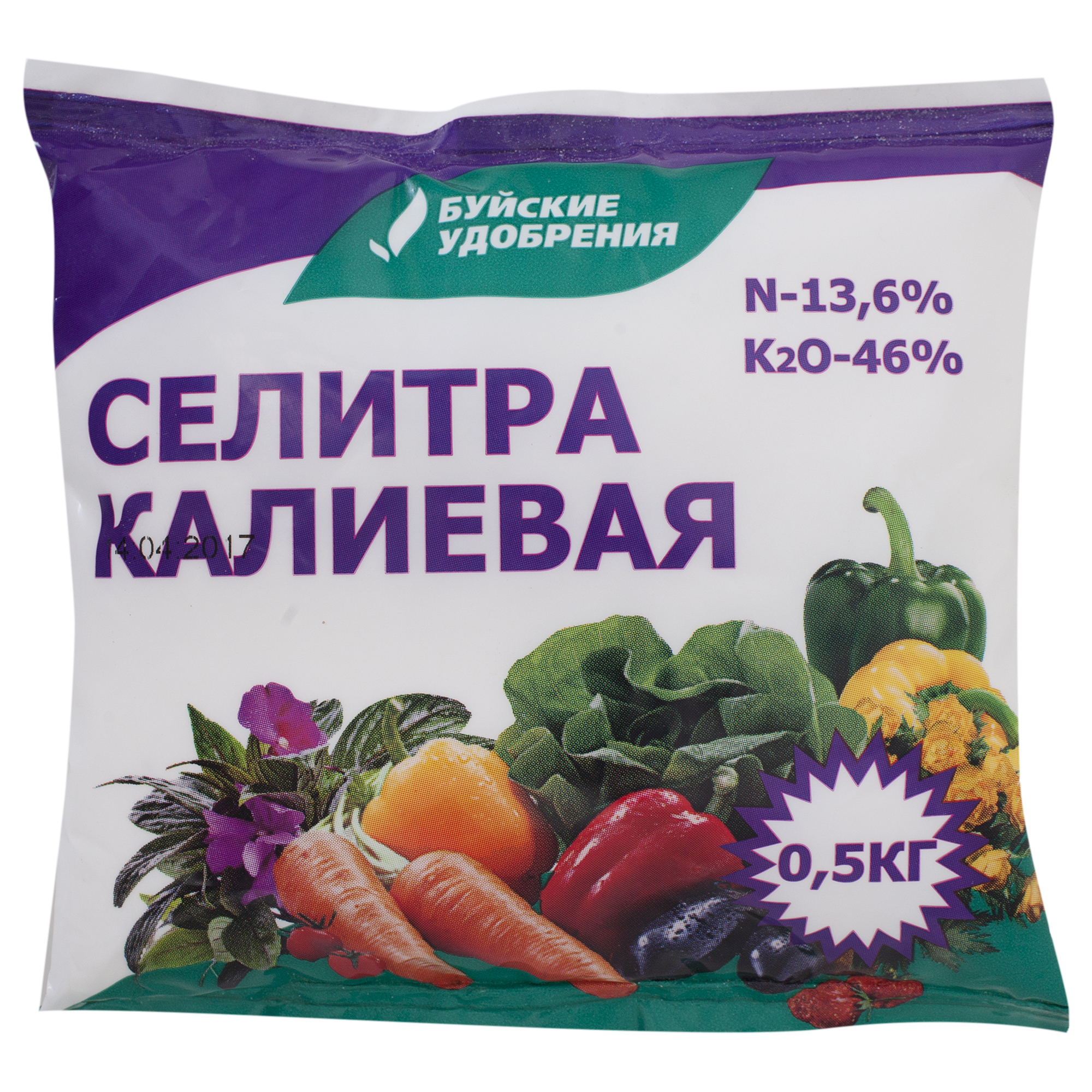 Изображение товара Удобрение Калиевая селитра 0.5 кг для активного роста растений