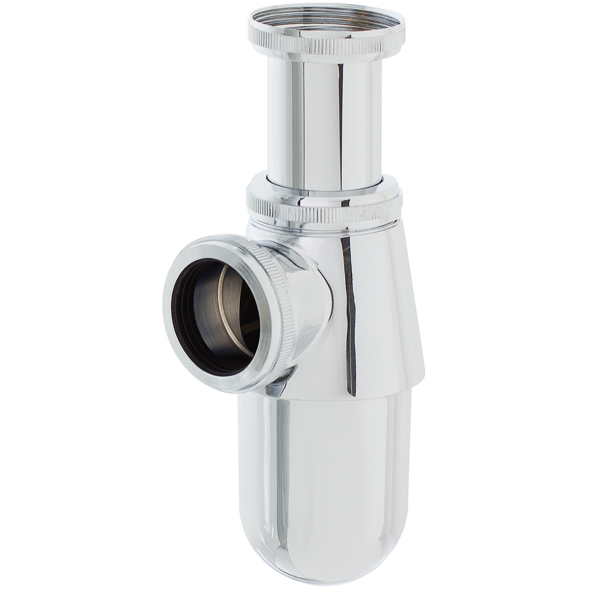 Изображение товара Сифон для раковины Equation без выпуска хром d 32 мм