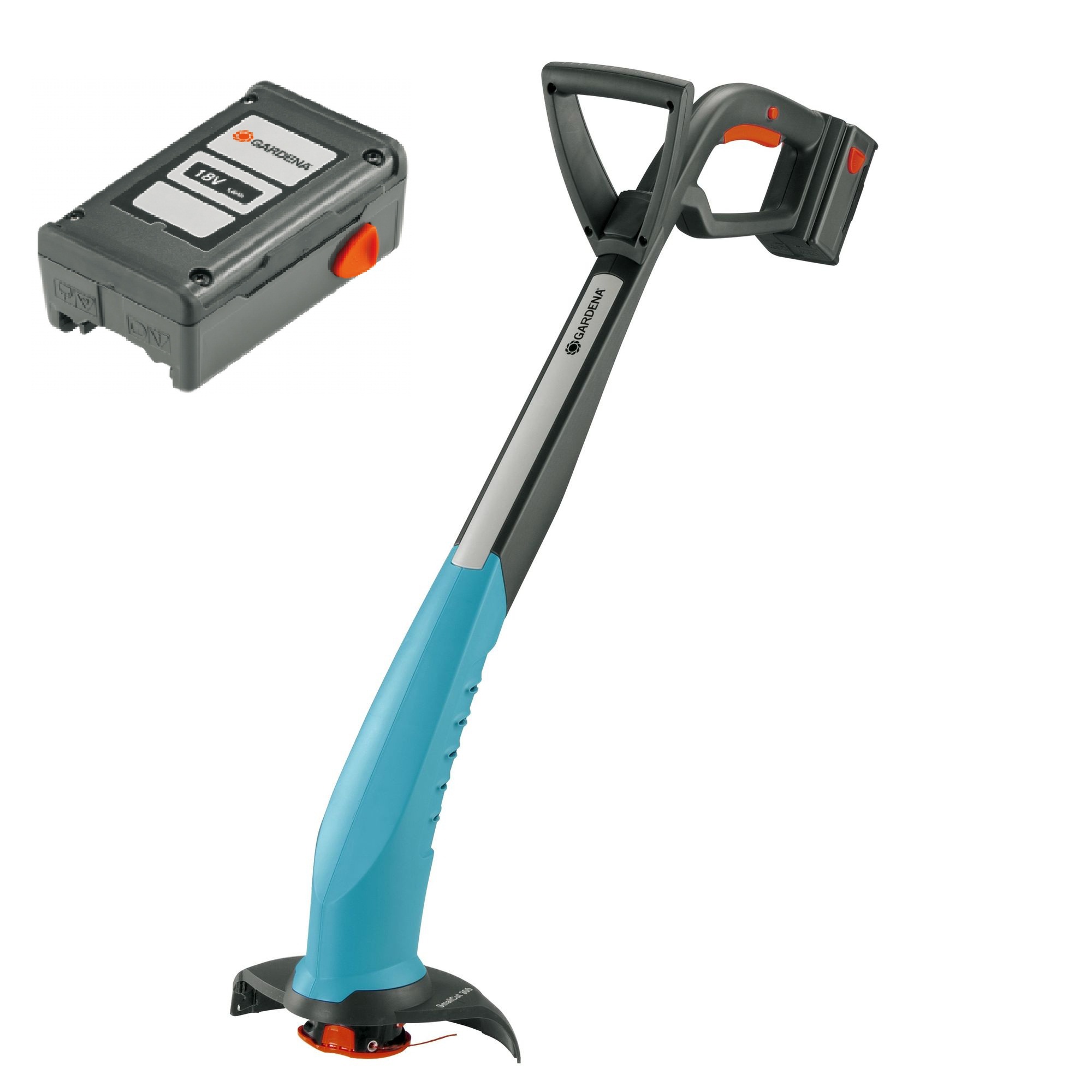 Изображение товара Триммер аккумуляторный Gardena Easy Cut 18 В 1x1.5 Ач АКБ и ЗУ входит в комплект
