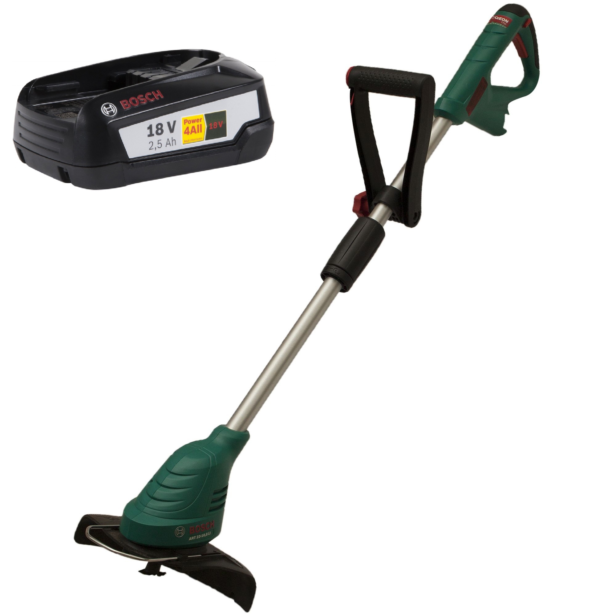 Изображение товара Аккумуляторный триммер Bosch ART 23-18 LI с аккумулятором и зарядным