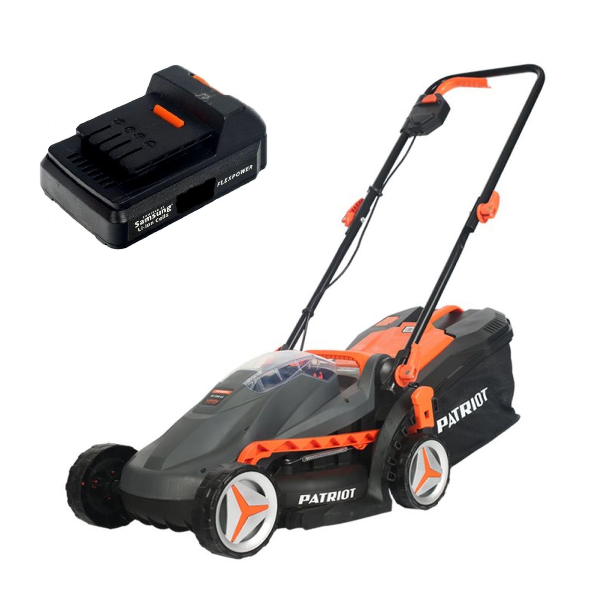 Изображение товара Газонокосилка аккумуляторная Patriot PT 330 Li 24 В 33 см