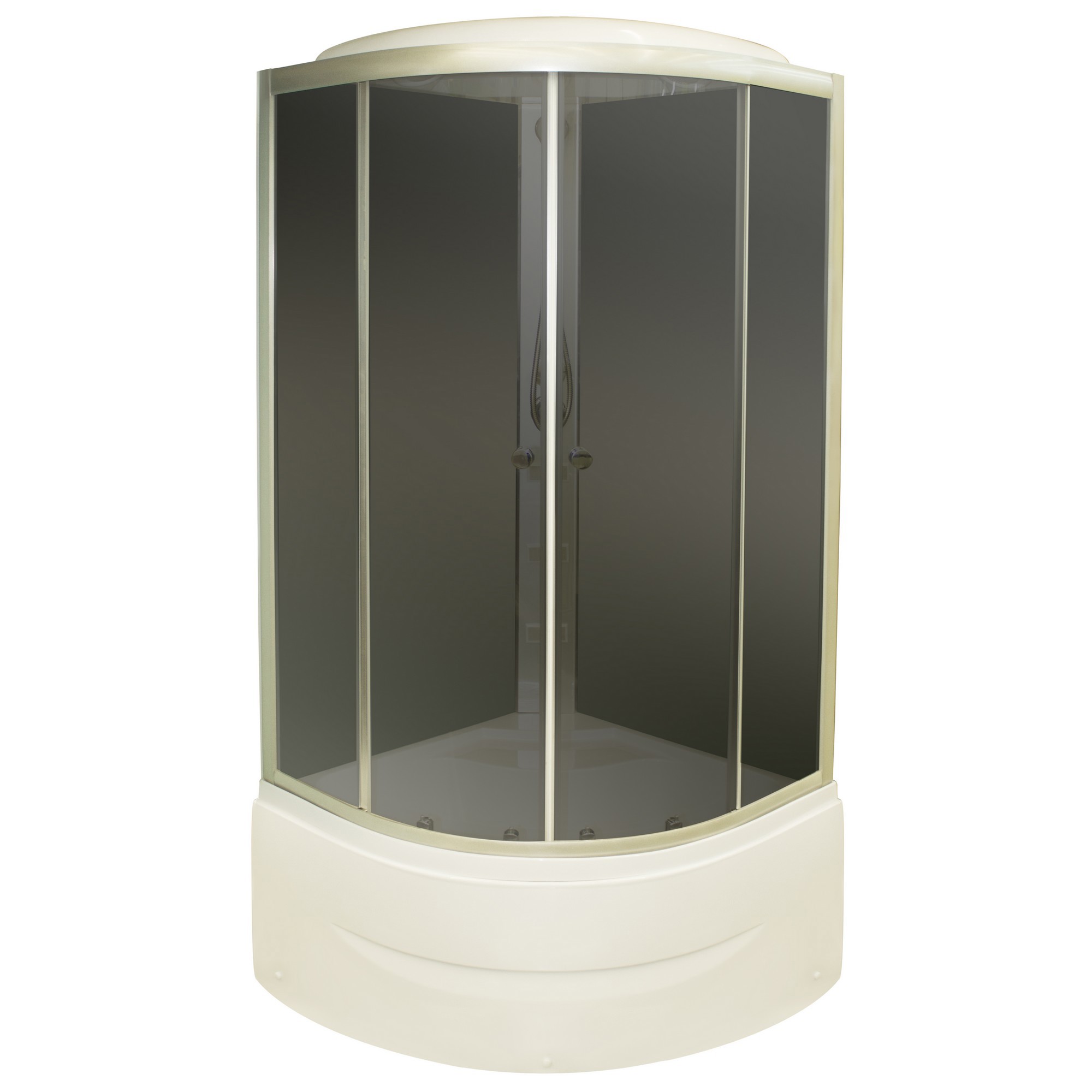 Изображение товара Душевая кабина с гидромассажем «Вика» высокий поддон 90х90 см