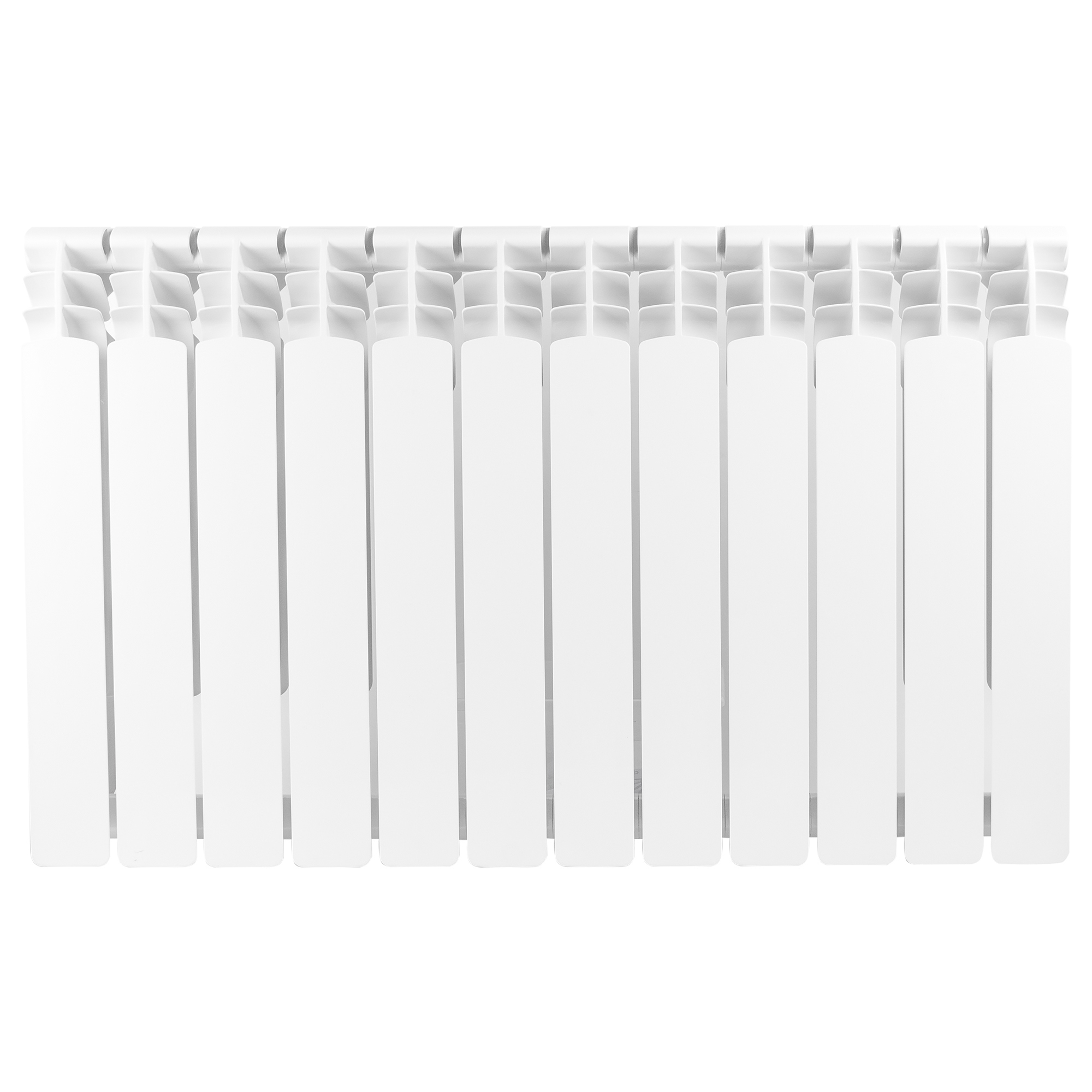 Изображение товара Алюминиевый секционный радиатор Тепломир 500/96 12 секций для системы отопления