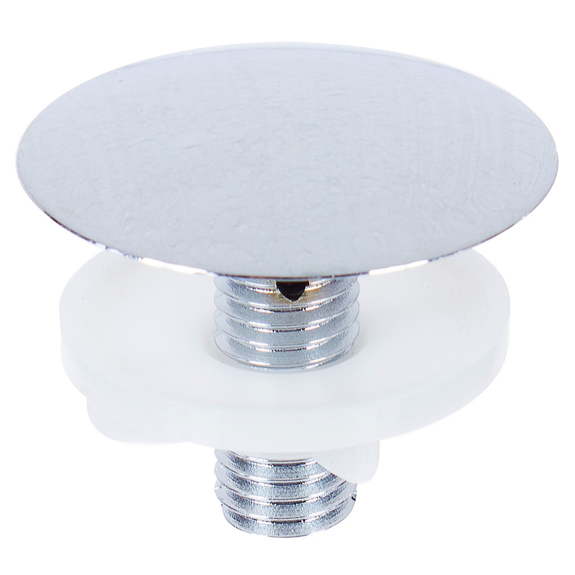 Изображение товара Заглушка для раковины цвет хром