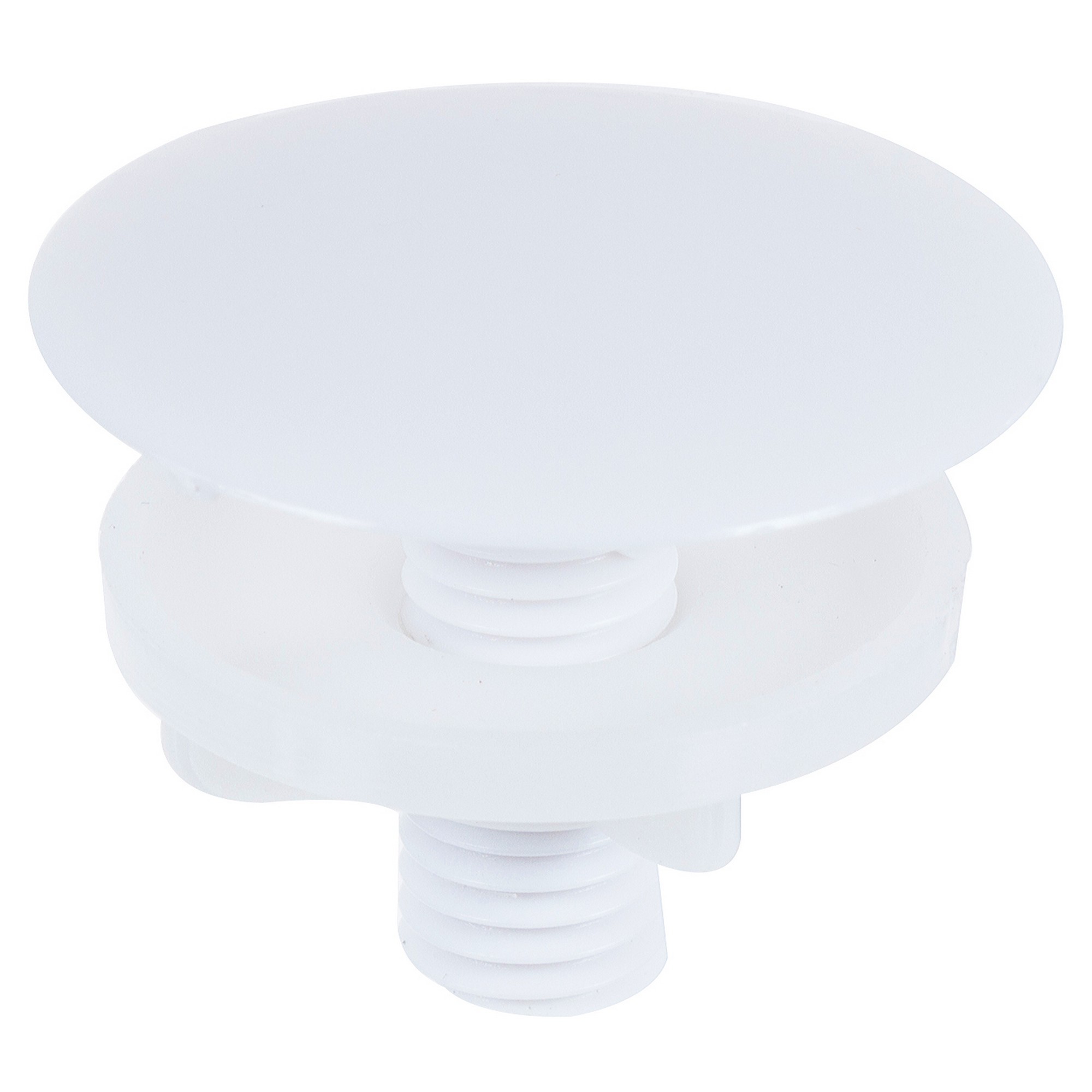 Изображение товара Заглушка для раковины белая закрытие отверстий монтаж аксессуар