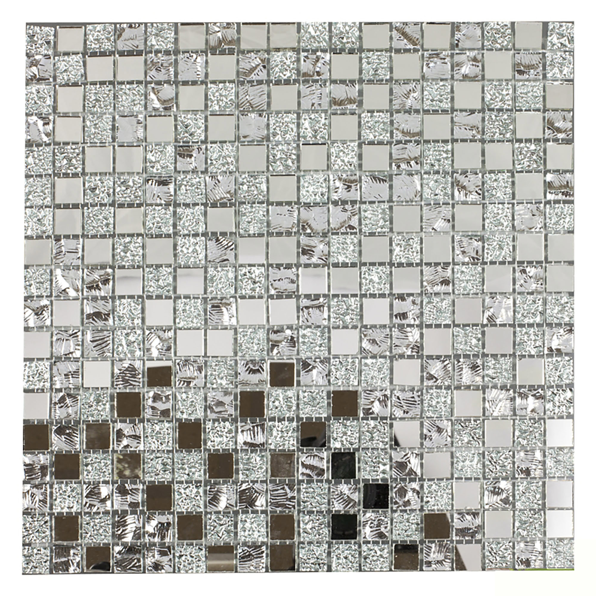 Изображение товара Мозаика Artens 29.7х29.7 см стекло серебристая для стен и пола