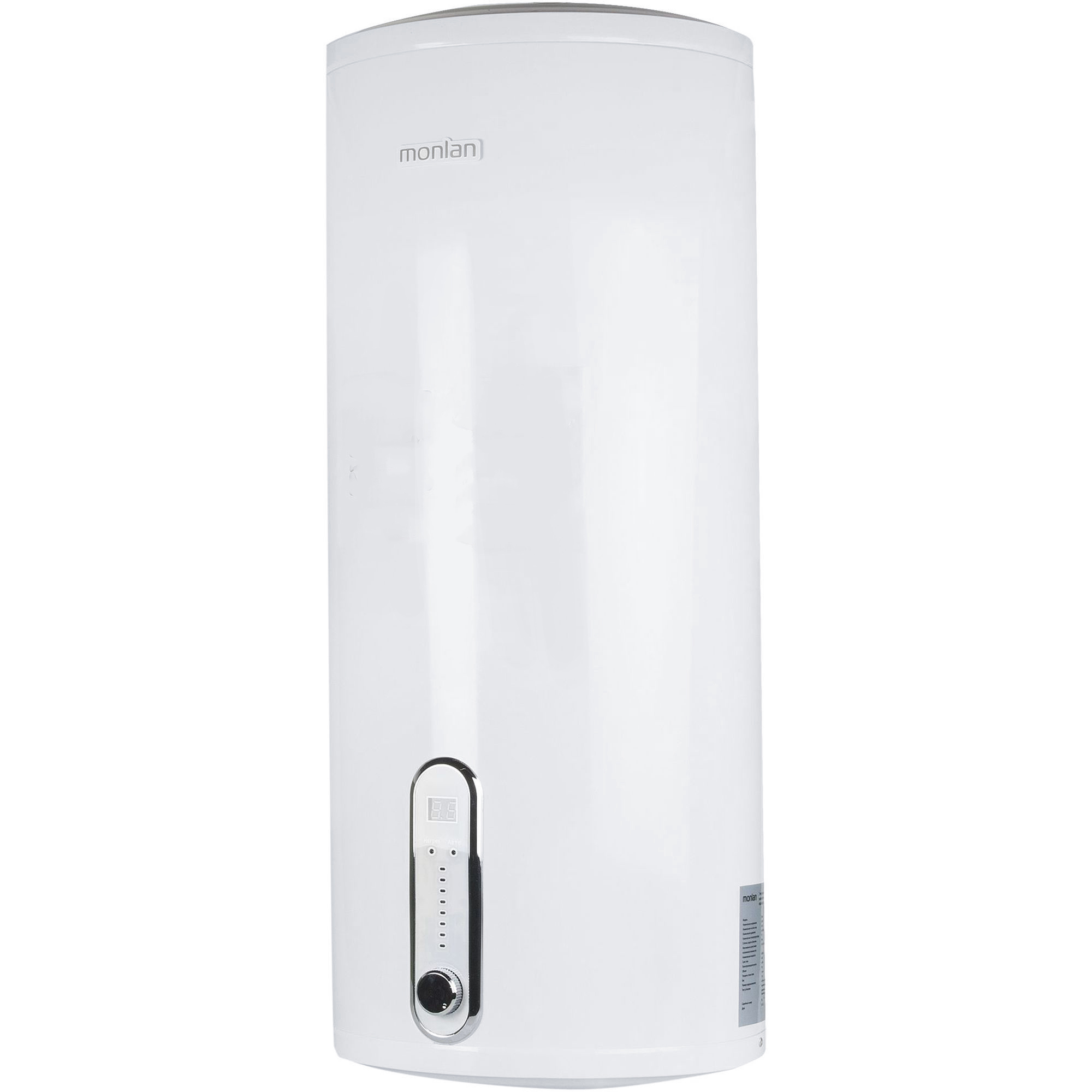 Изображение товара Водонагреватель вертикальный 50 л Monlan NL нержавеющая сталь
