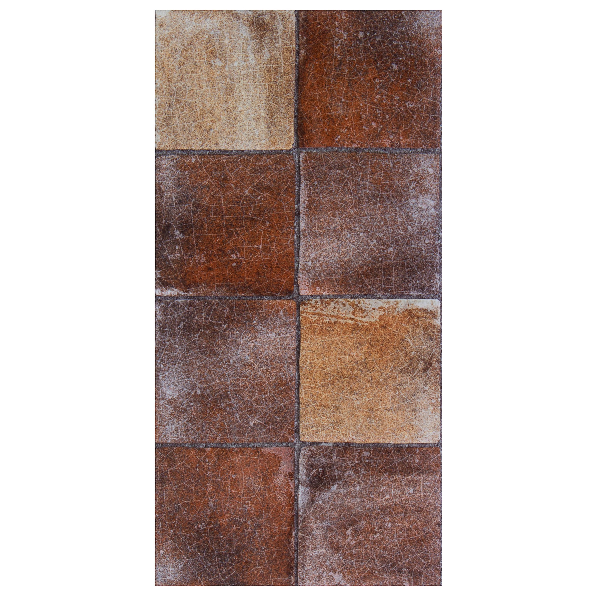 Изображение товара Плитка наcтенная «Лофт» 20х40 см 1.2 м2 цвет коричневый