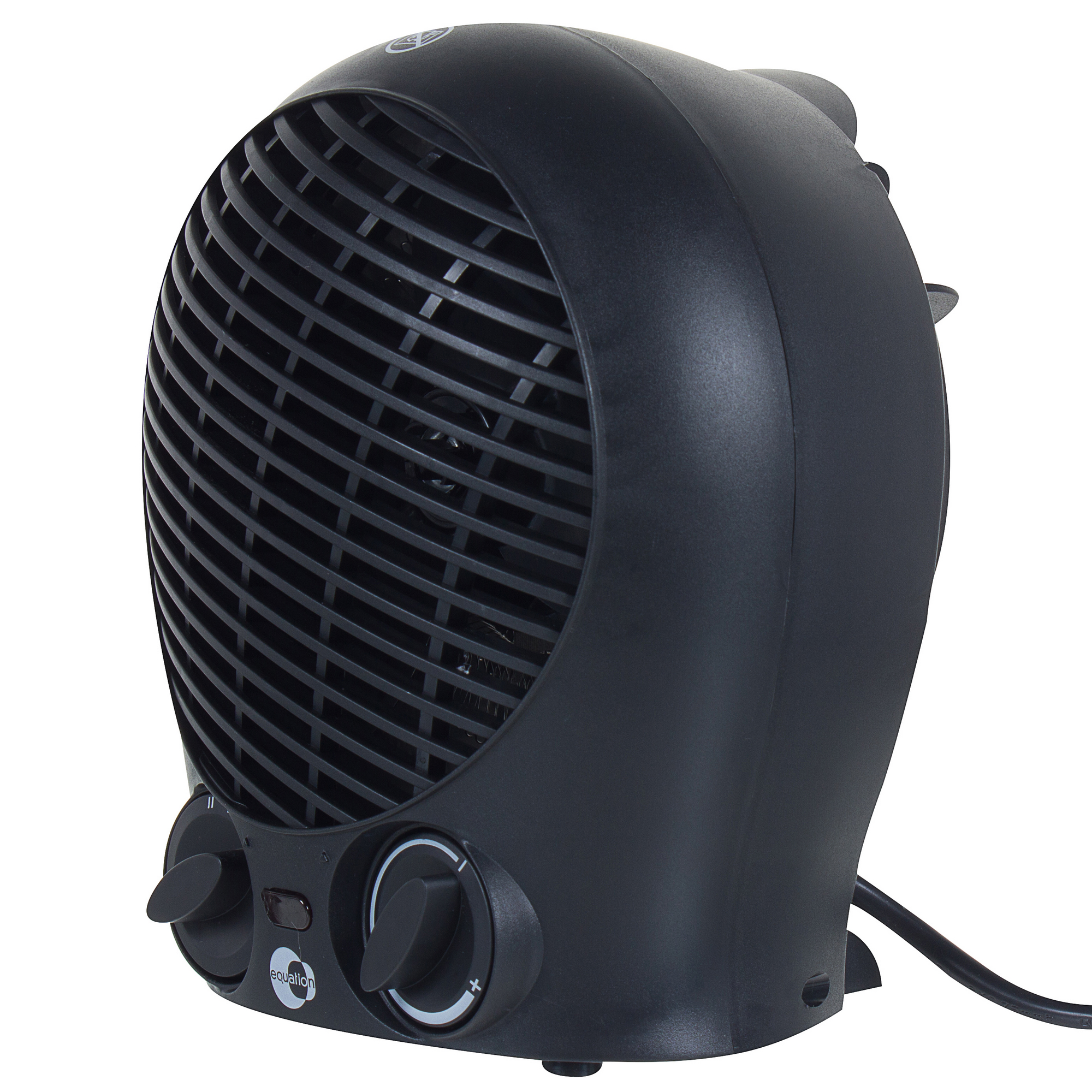 Изображение товара Электрический тепловентилятор Equation 2000 Вт черный с механическим термостатом