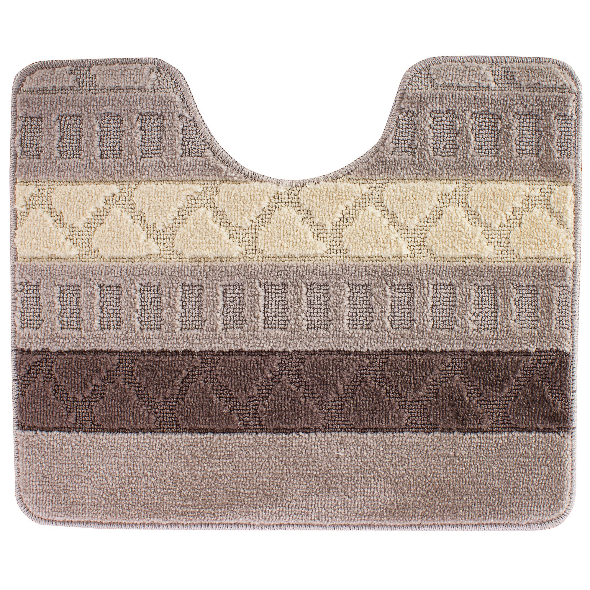 Изображение товара Коврик для туалета «Marathon» 50х60 см цвет серый