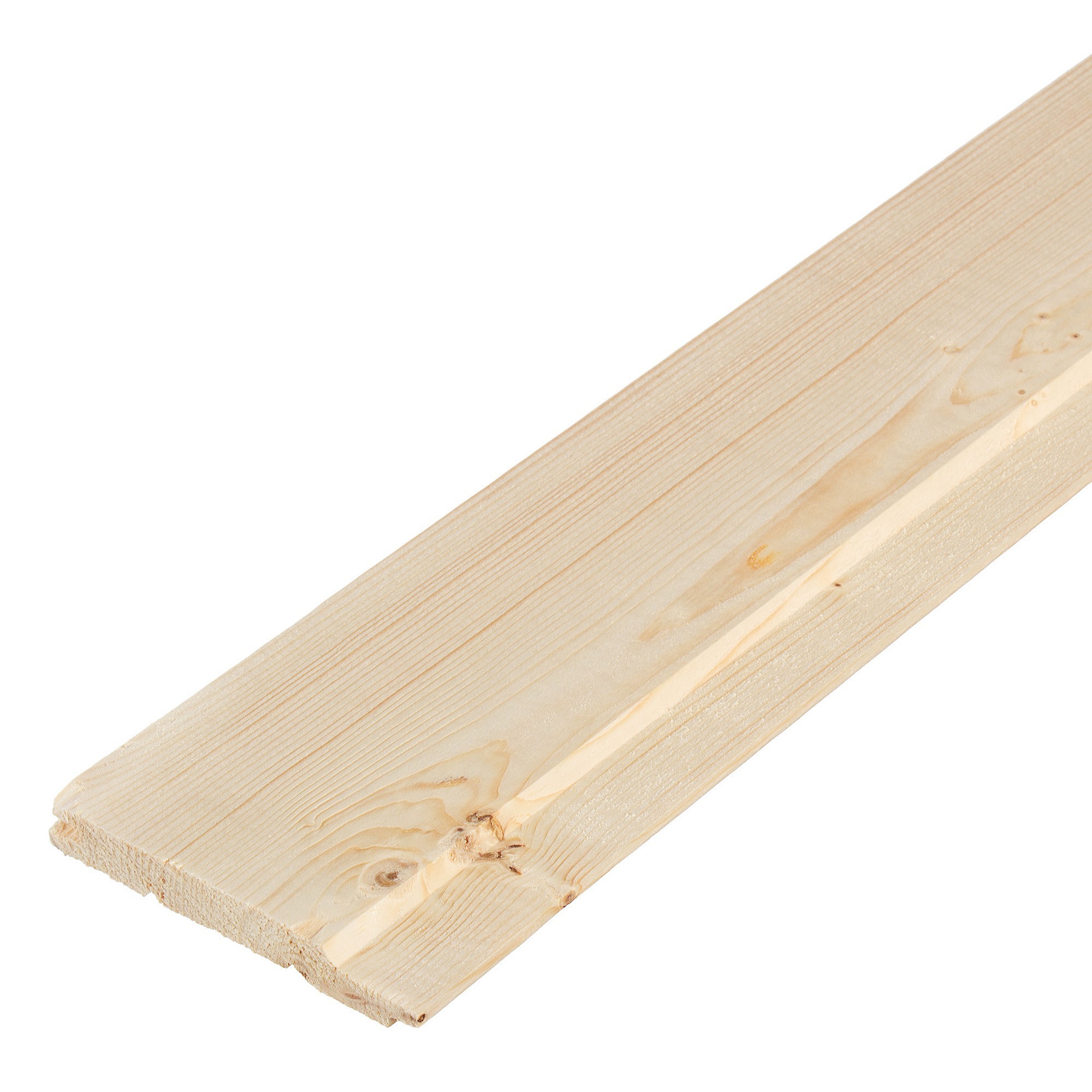 Изображение товара Евровагонка 12.5х96х2000 мм из хвои сорт А упаковка 10 шт