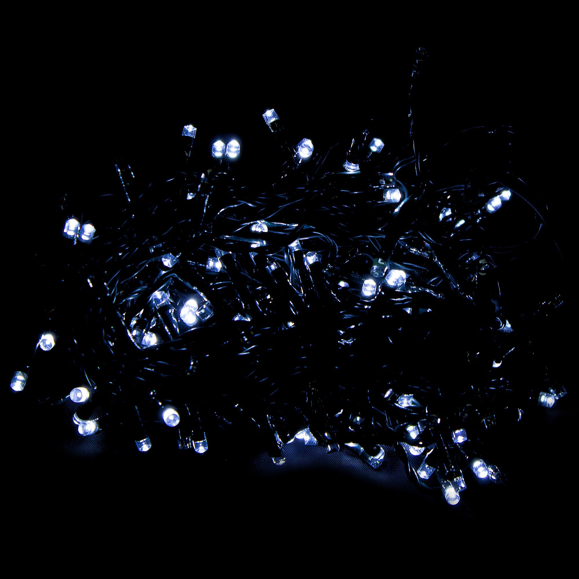 Изображение товара Электрогирлянда наружная Занавес для ёлки 200 LED холодный белый