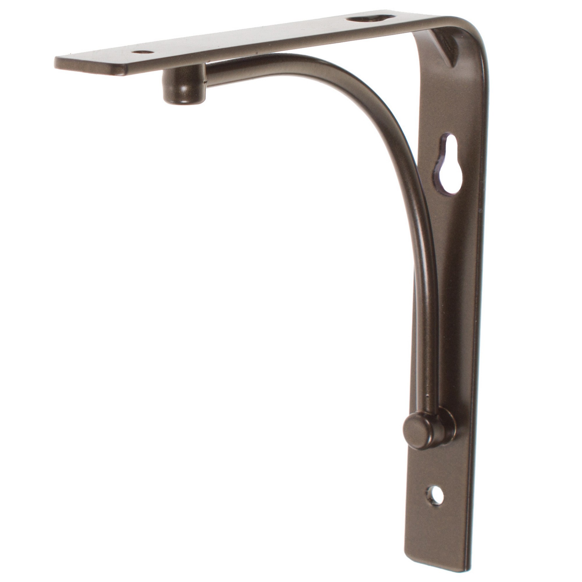 Изображение товара Кронштейн для полки Larvij Arch бронза 15x15 см нагрузка до 20 кг