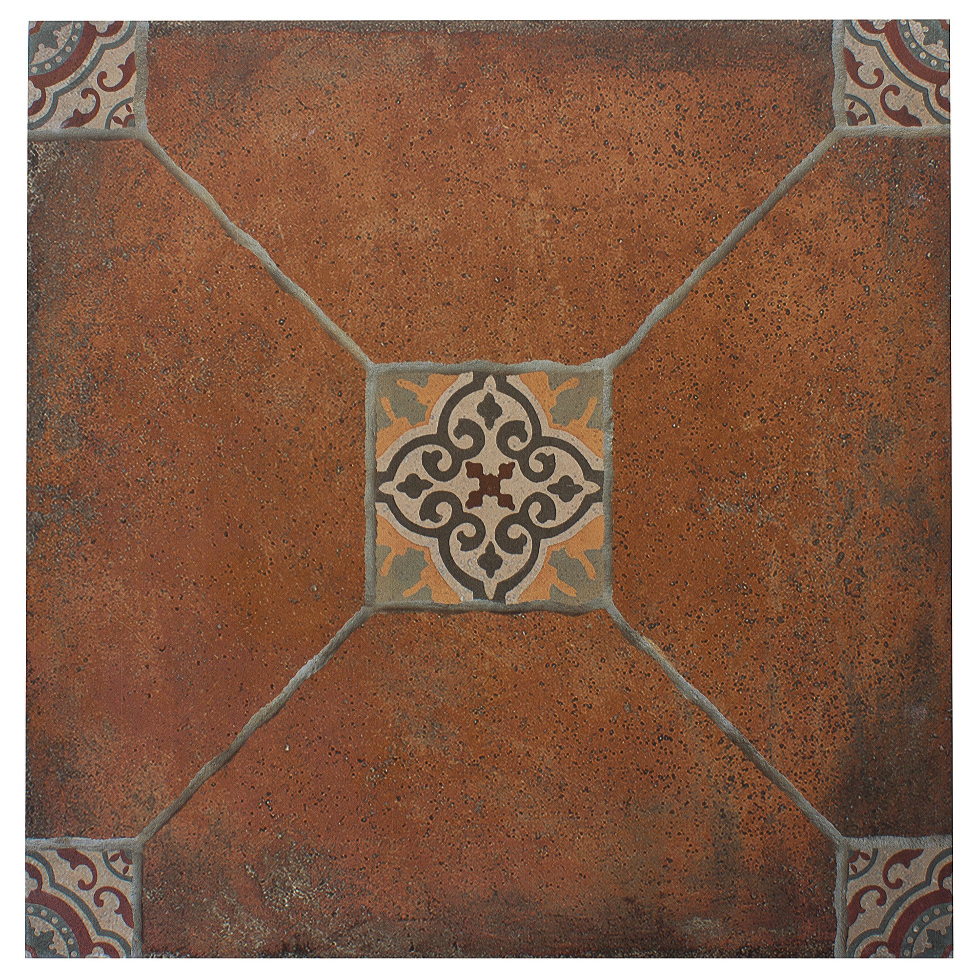 Изображение товара Керамогранит Lasselsberger Ceramics "Аликанте" 45х45 см цвет котто