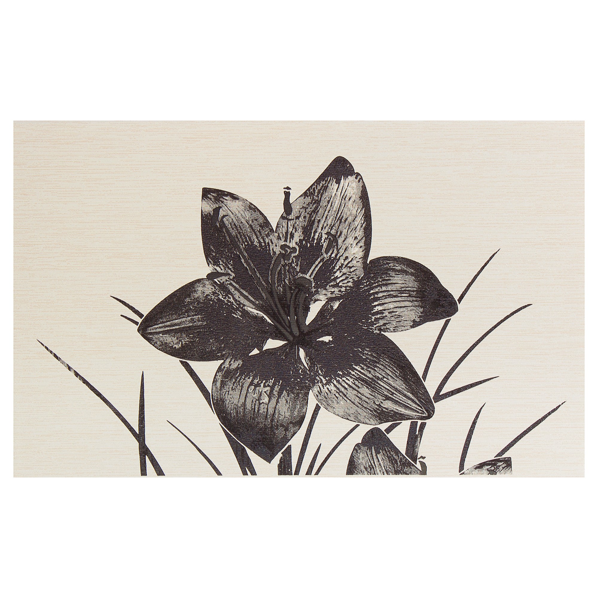 Изображение товара Вставка Пиано 1 настенная плитка 25х40 см серого цвета