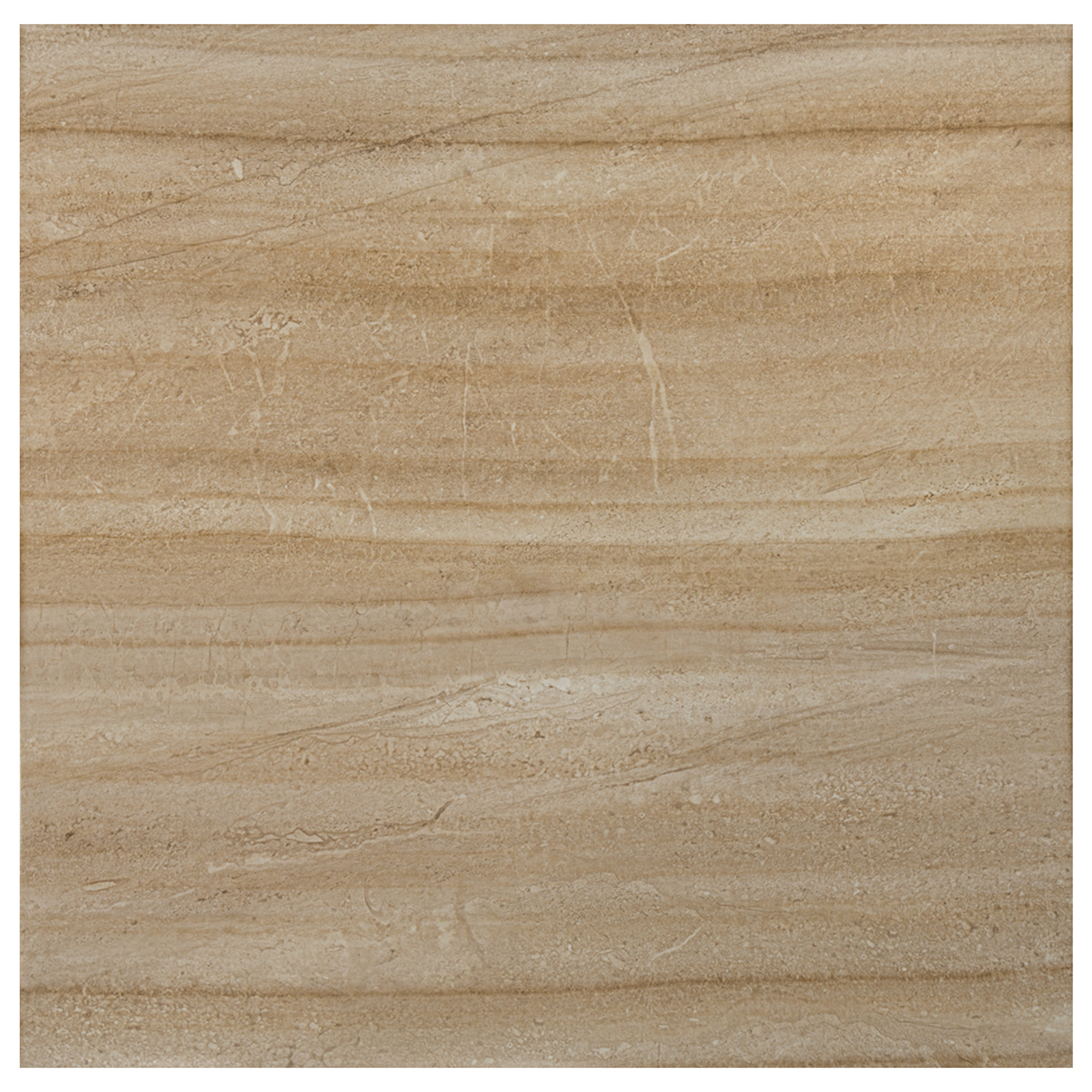 Изображение товара Напольная плитка Плаза 38.5x38.5 см коричневая влагостойкая матовая