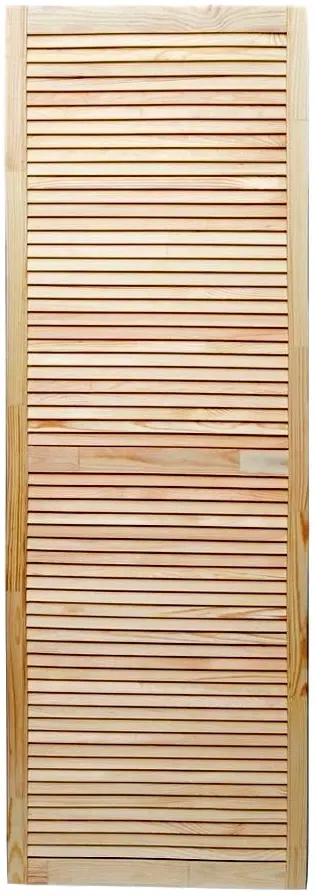 Дверка жалюзийная 1805x594x20 мм хвоя сорт А