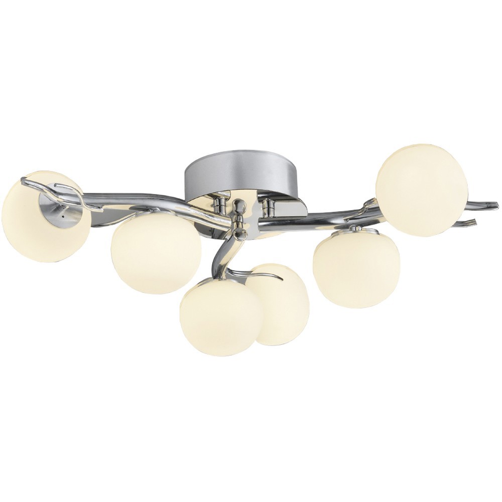 Изображение товара Люстра светодиодная Aella 6x3 Вт, 4000K, цвет хром